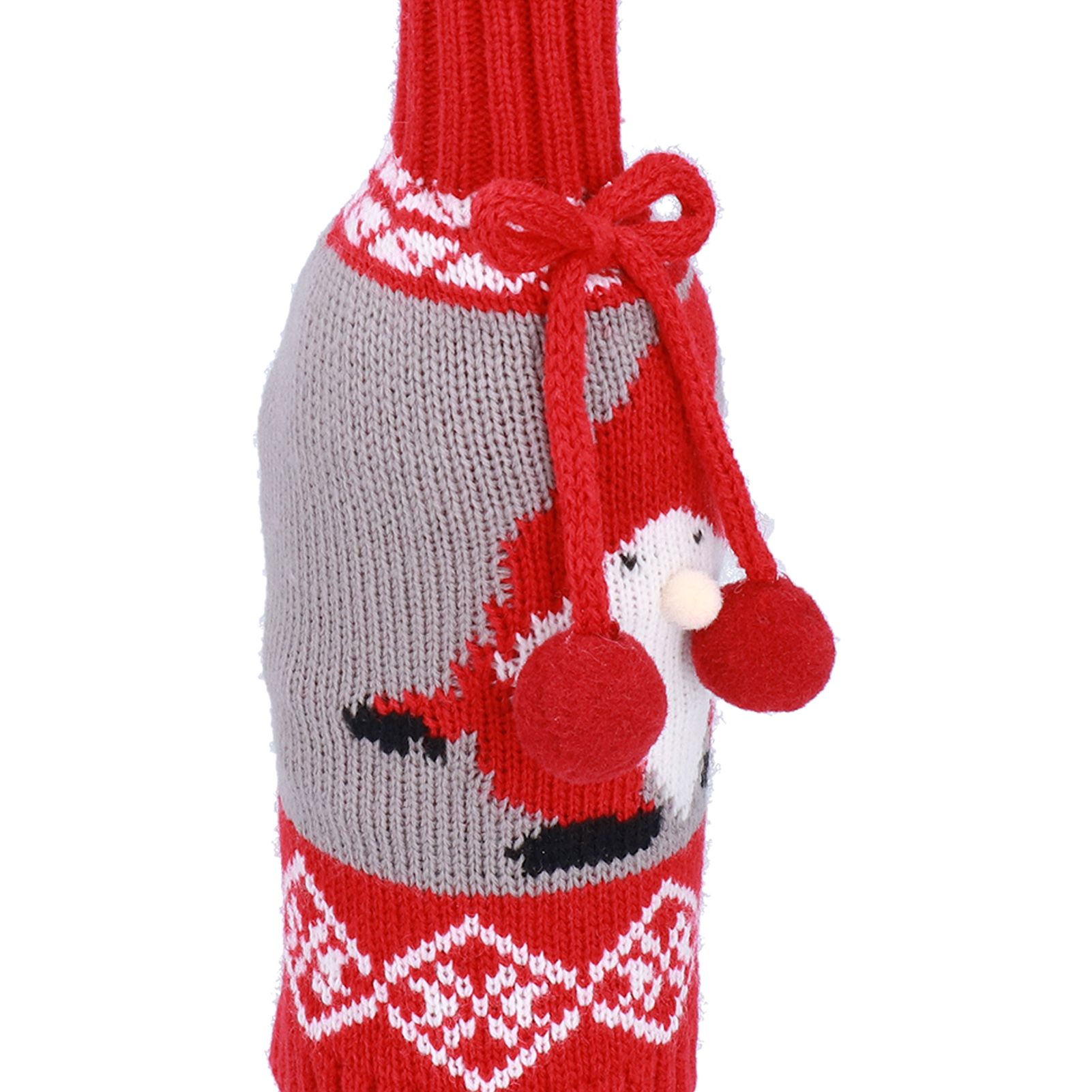Knitted Wine Bottle Cover Bag Sleeve Home Decoration for Christmas Wedding view 13