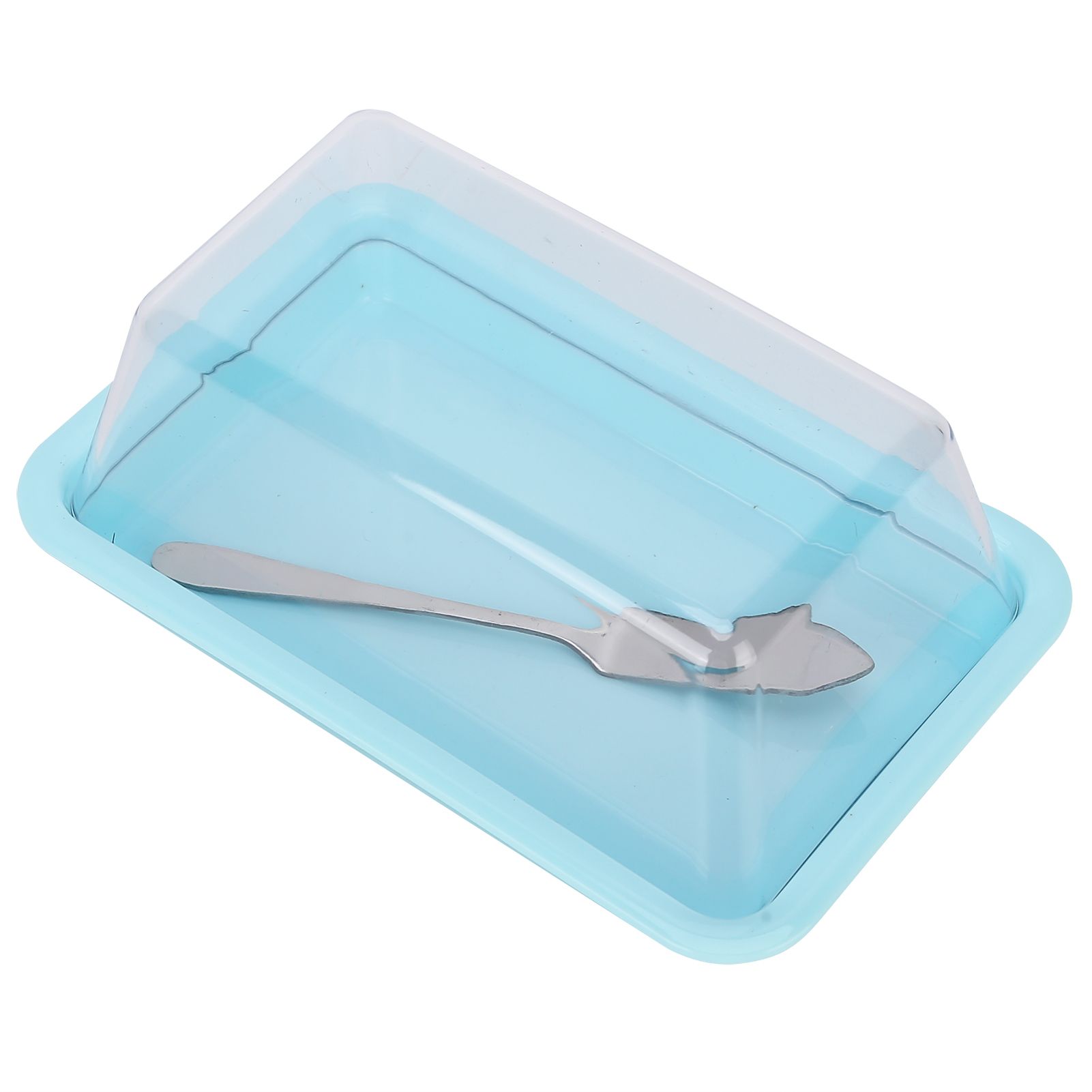 Rectangular Butter Cutting Box with Lid Portable Butter Storage Box for Home view 5