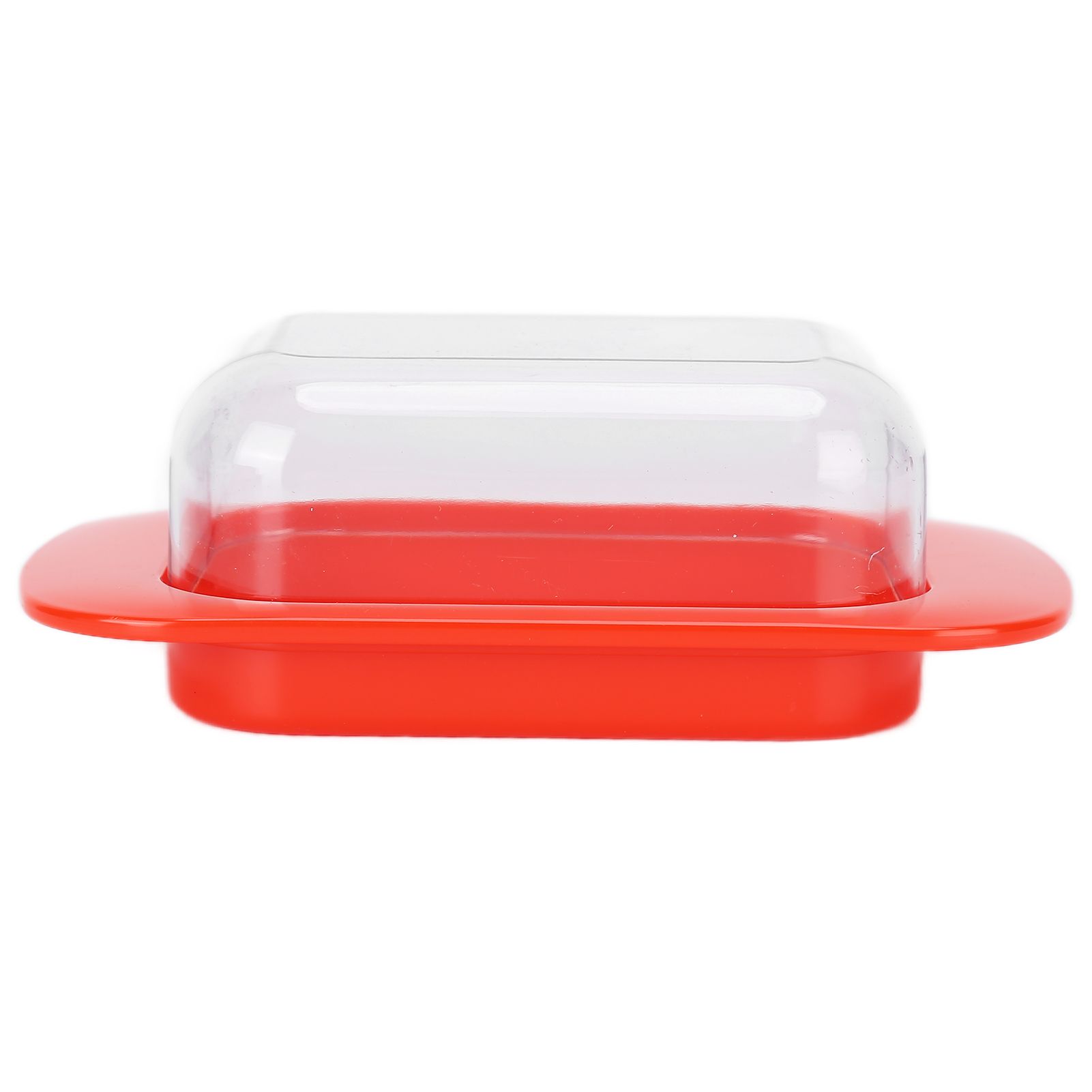 Wide Rectangular Butter Container with Lid Knife Portable Small Cheese Dish view 4