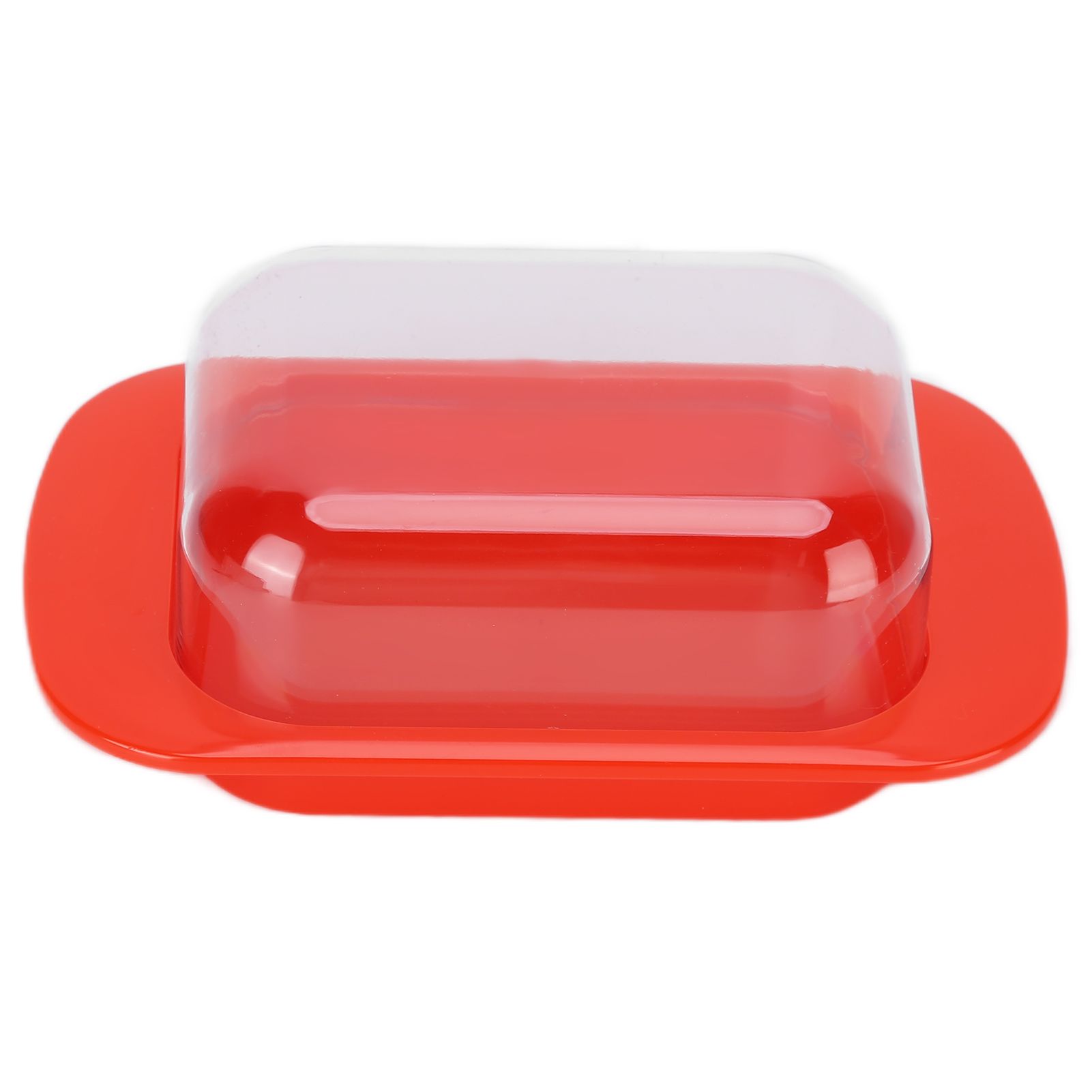 Wide Rectangular Butter Container with Lid Knife Portable Small Cheese Dish view 5
