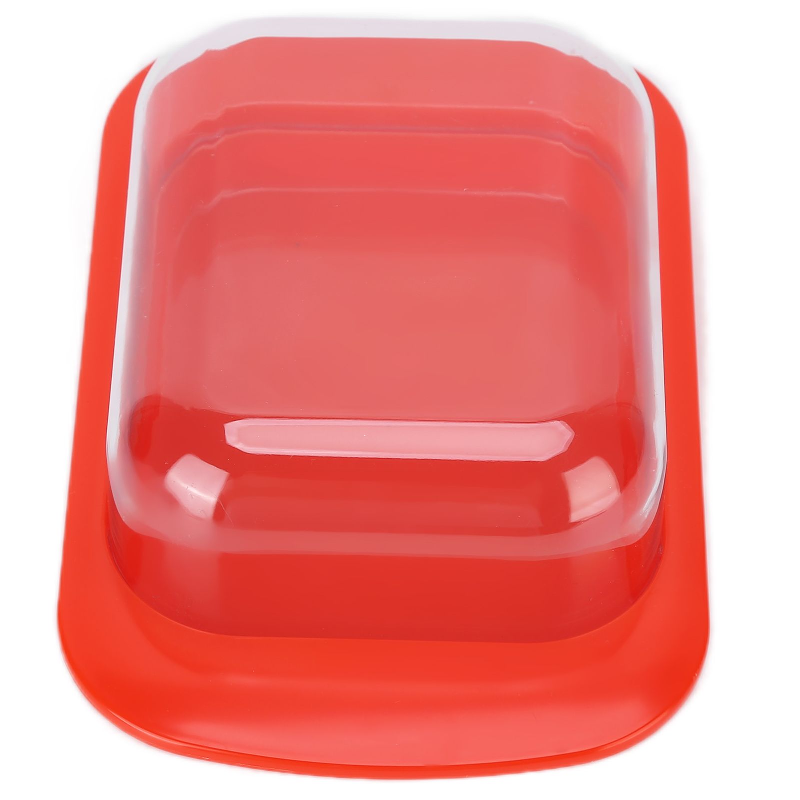 Wide Rectangular Butter Container with Lid Knife Portable Small Cheese Dish view 7