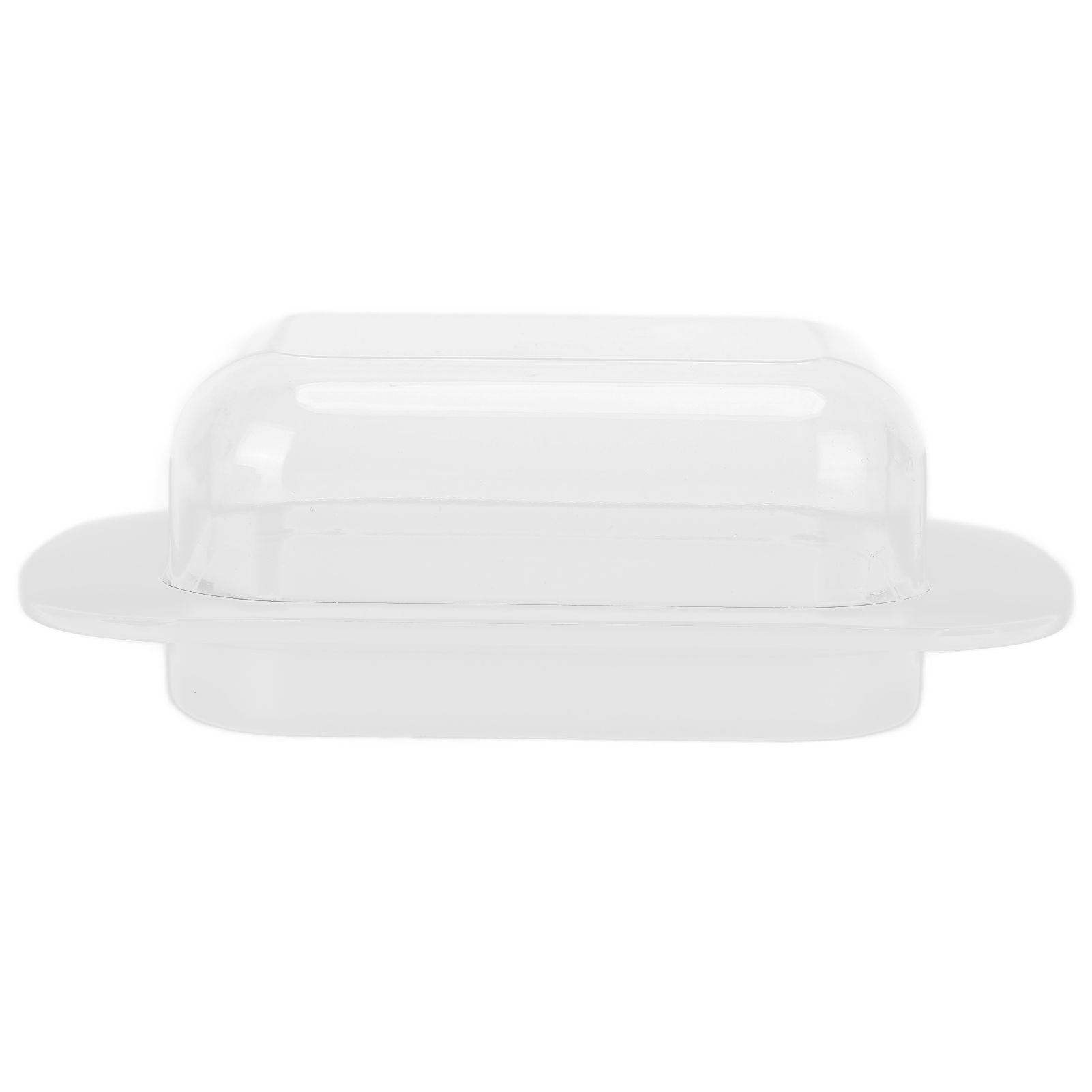 Wide Rectangular Butter Container with Lid Knife Portable Small Cheese Dish view 4