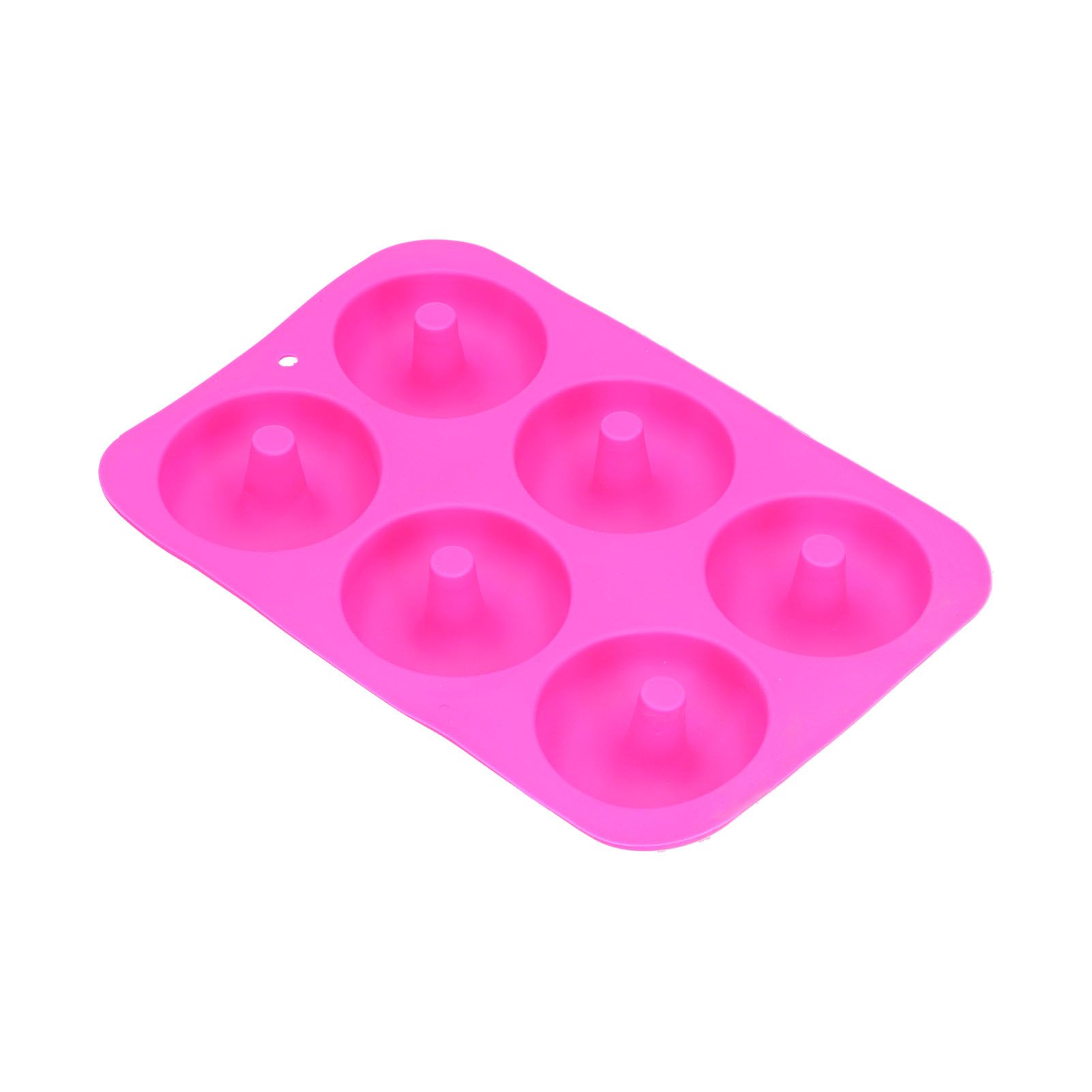 Donut Baking Pans 6 Grid Silicone Non Stick Donut Moulders for DIY Baking Lovers view 6