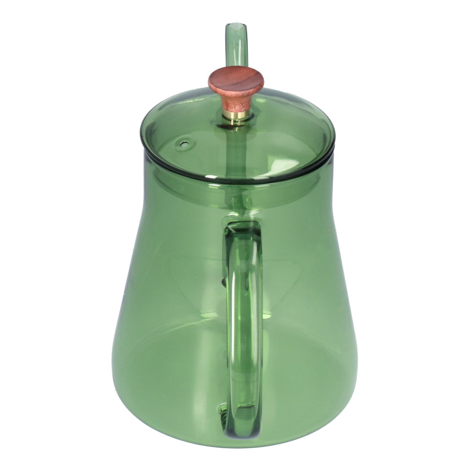 Coffee Kettle Glass Coffee Pot 600ML Coffee Drip Kettle Long Nozzle Kettle for view 6