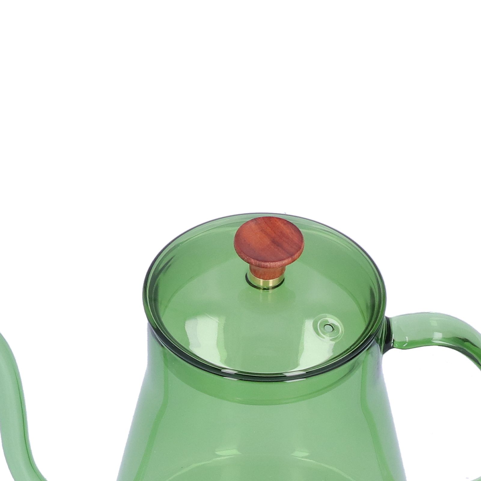 Coffee Kettle Glass Coffee Pot 600ML Coffee Drip Kettle Long Nozzle Kettle for view 14