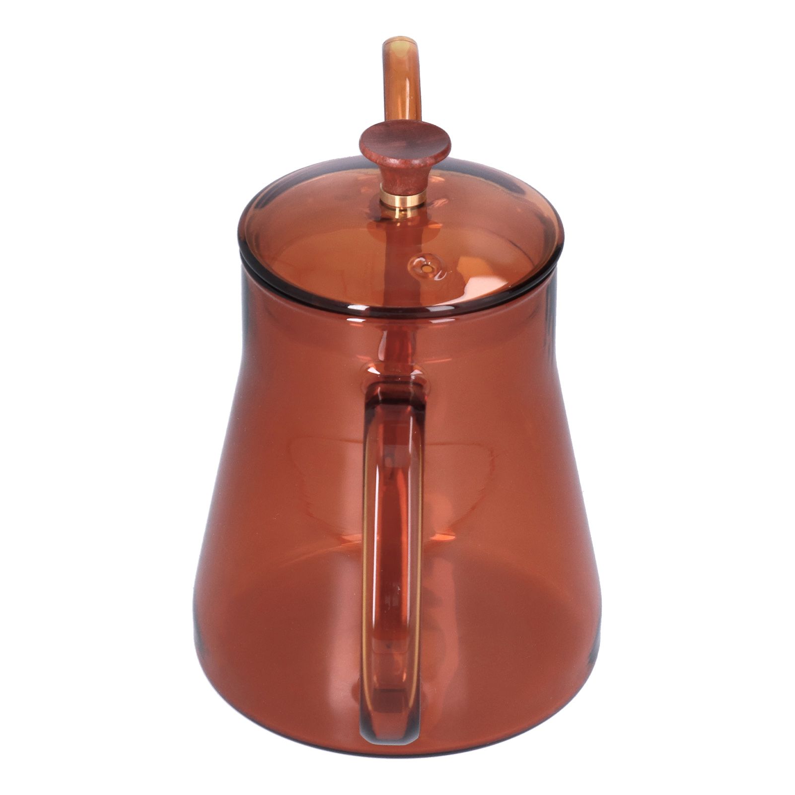 Coffee Kettle Glass Coffee Pot 600ML Coffee Drip Kettle Long Nozzle Kettle for view 6