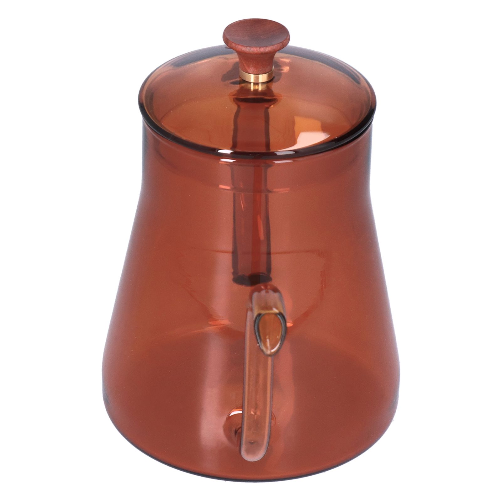 Coffee Kettle Glass Coffee Pot 600ML Coffee Drip Kettle Long Nozzle Kettle for view 10