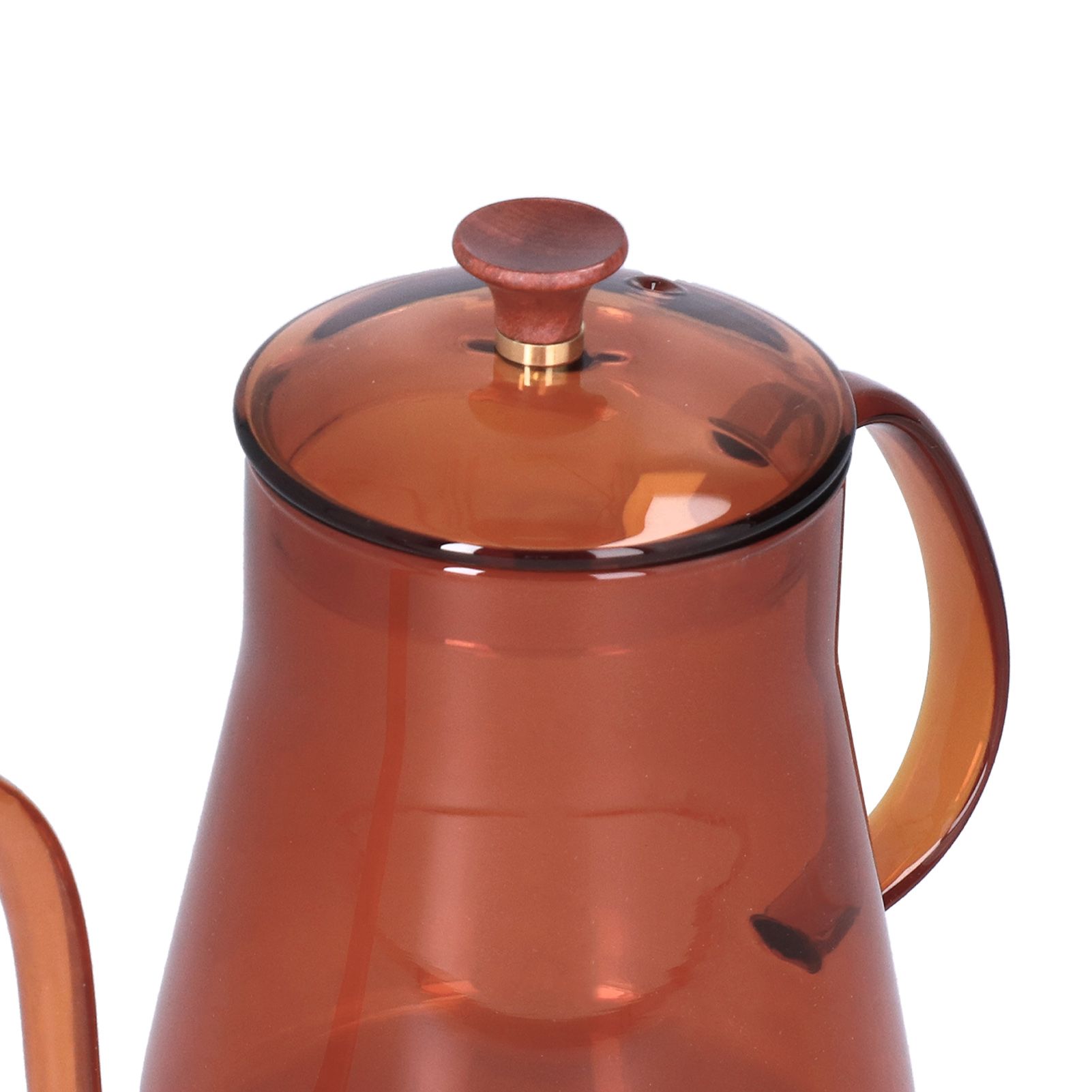 Coffee Kettle Glass Coffee Pot 600ML Coffee Drip Kettle Long Nozzle Kettle for view 13