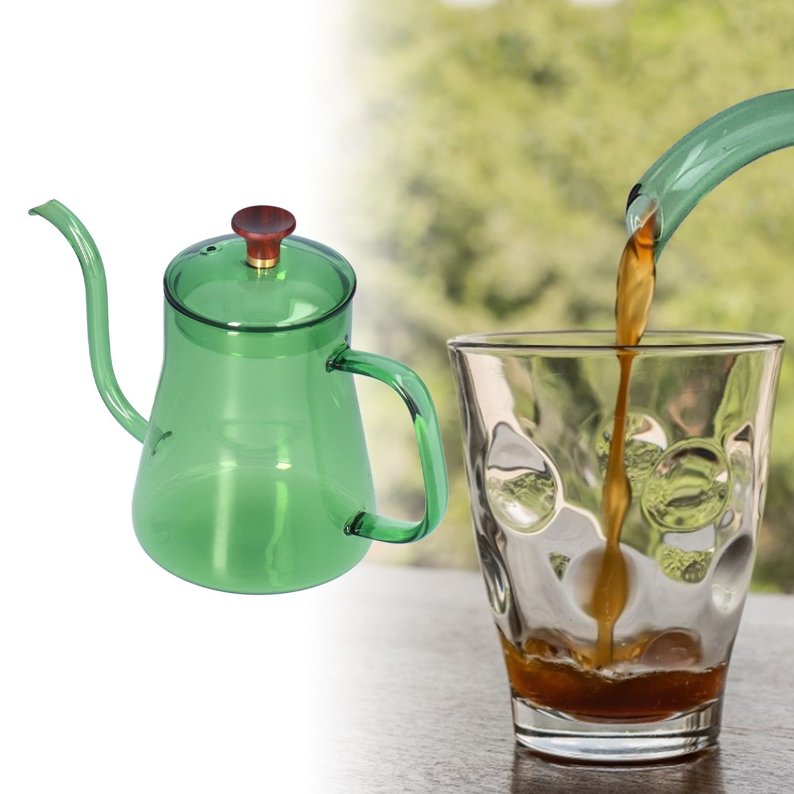Long Spout Kettle Large Capacity Heat Resistant Easy to Clean Long Mouth view 12