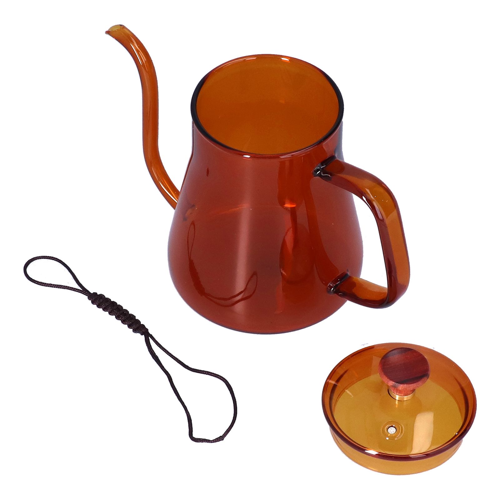 Long Spout Kettle Large Capacity Heat Resistant Easy to Clean Long Mouth view 2
