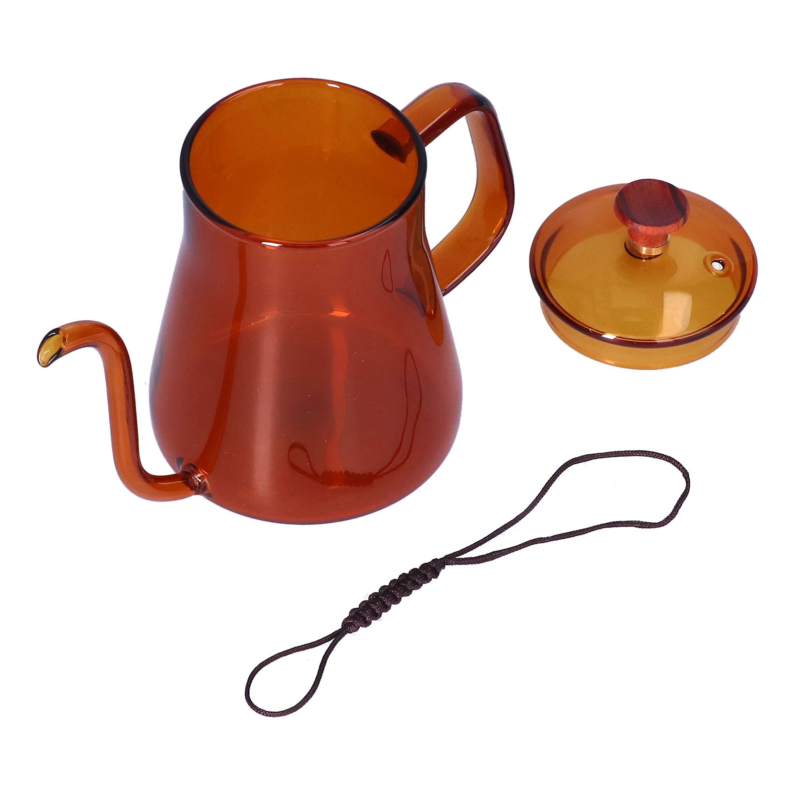 Long Spout Kettle Large Capacity Heat Resistant Easy to Clean Long Mouth view 3