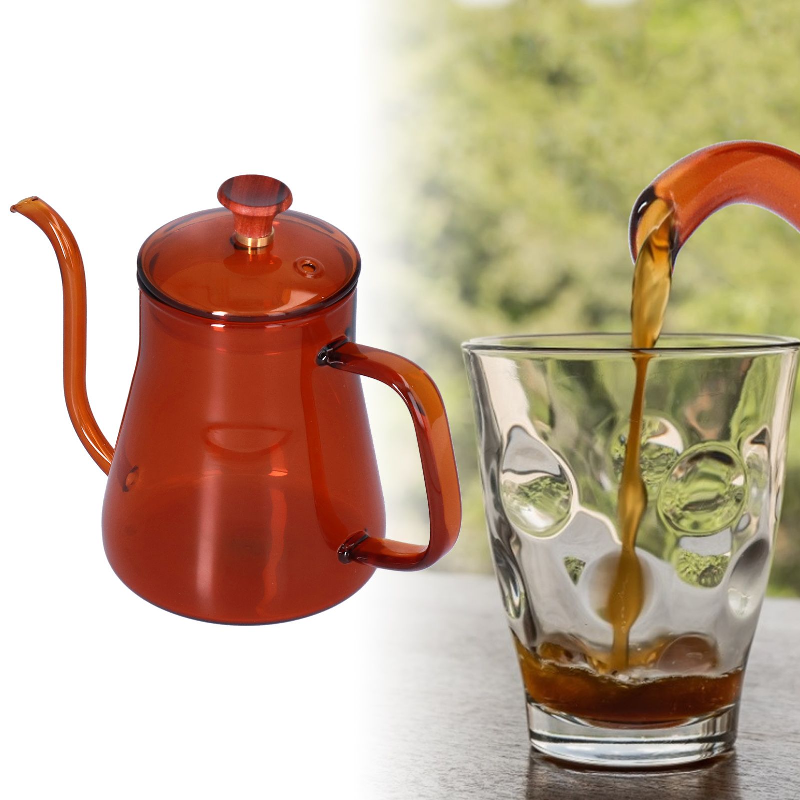 Long Spout Kettle Large Capacity Heat Resistant Easy to Clean Long Mouth view 12