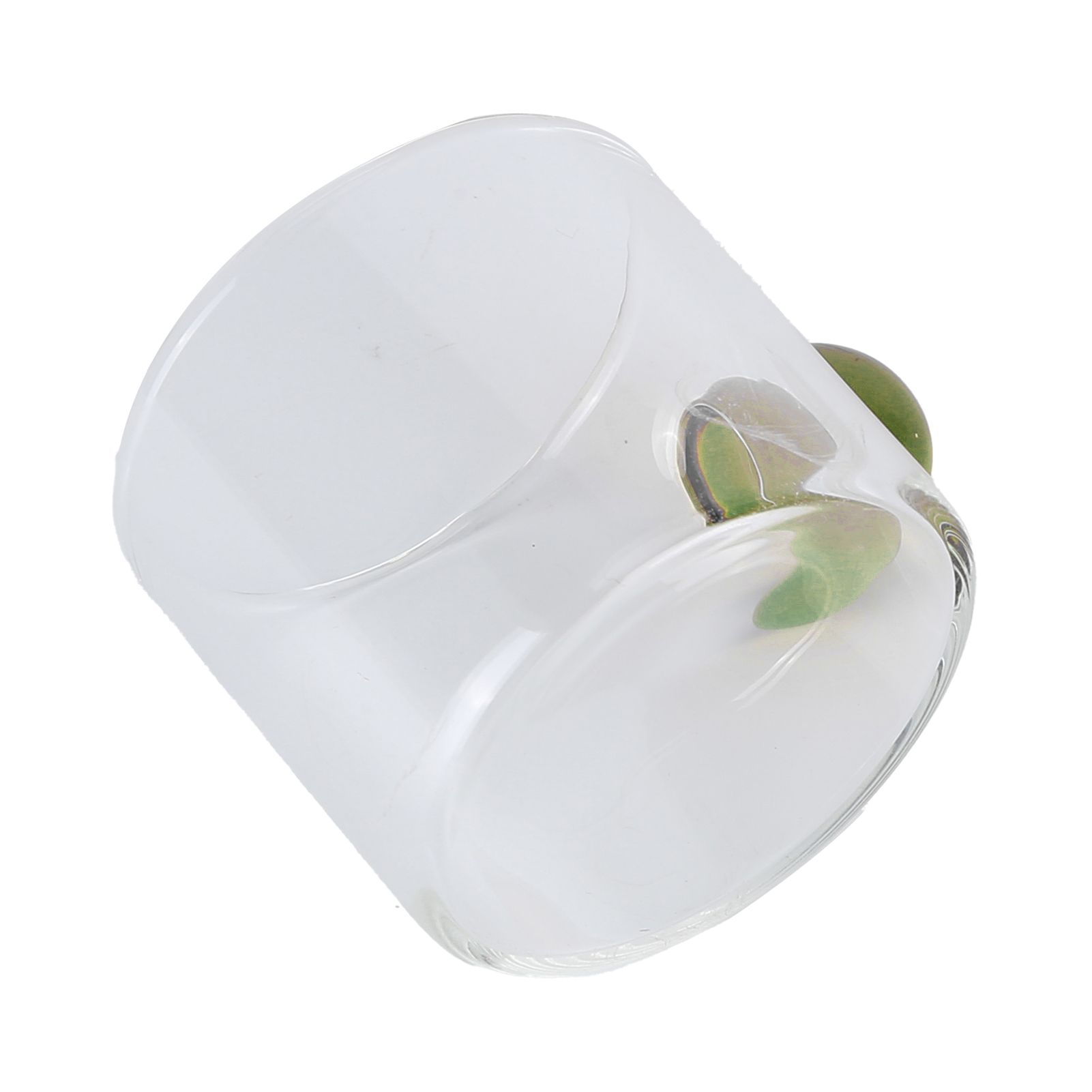 Teacup Glass Mug Transparent Heat Resistant Glass Coffee Cup with Ball Handle view 15