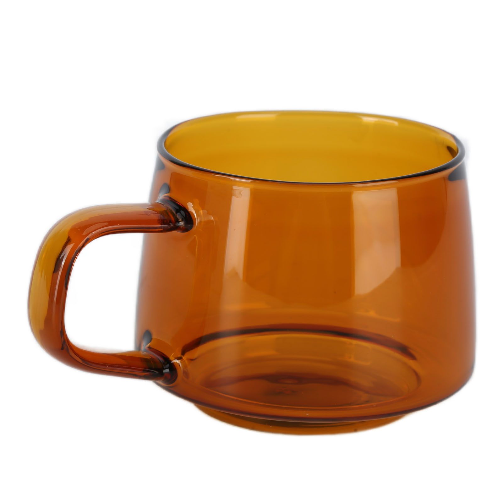 Transparent Coffee Cup 250ML Borosilicate Cup Glass Tea Water Milk Mug with