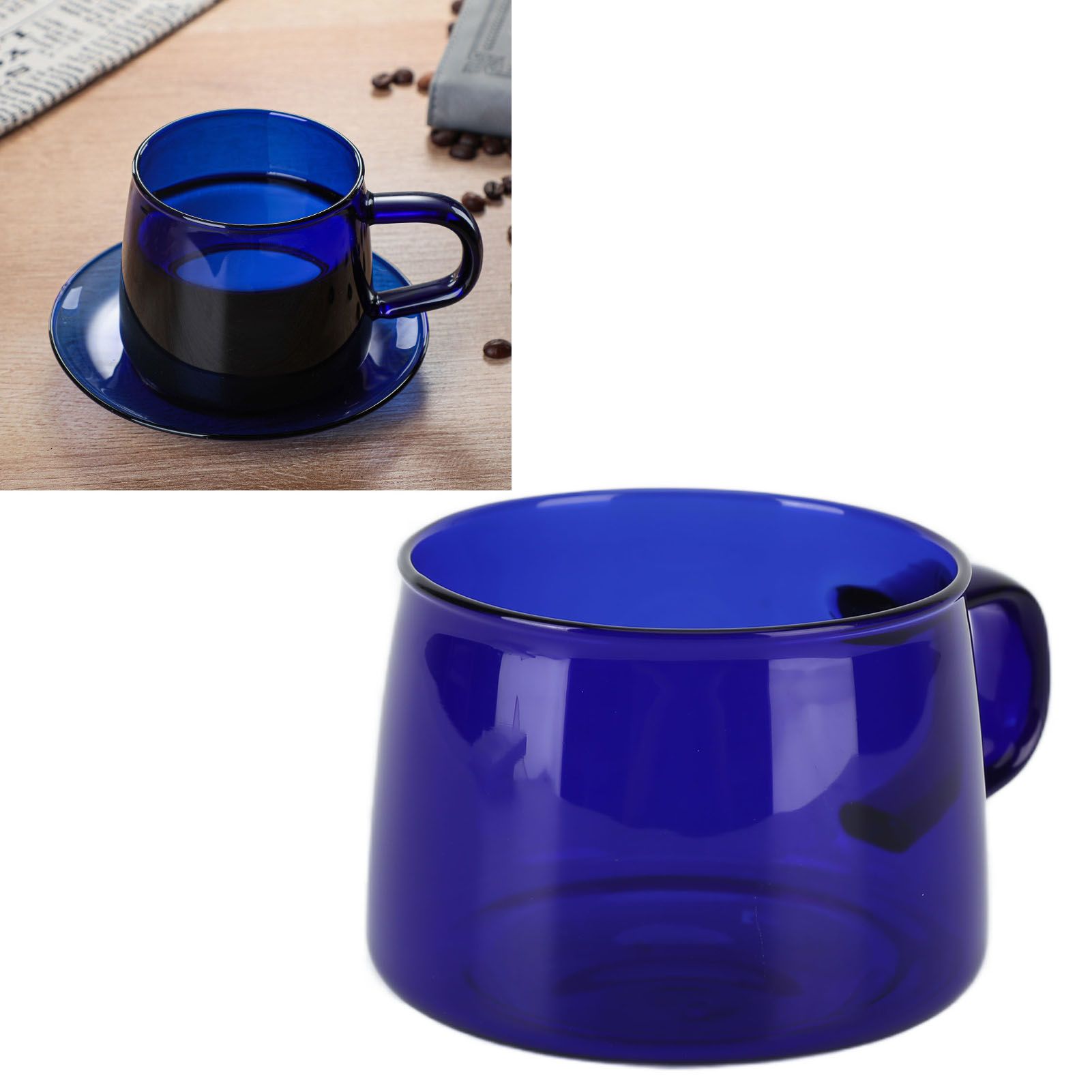 Transparent Coffee Cup 250ML Borosilicate Cup Glass Tea Water Milk Mug with view 11