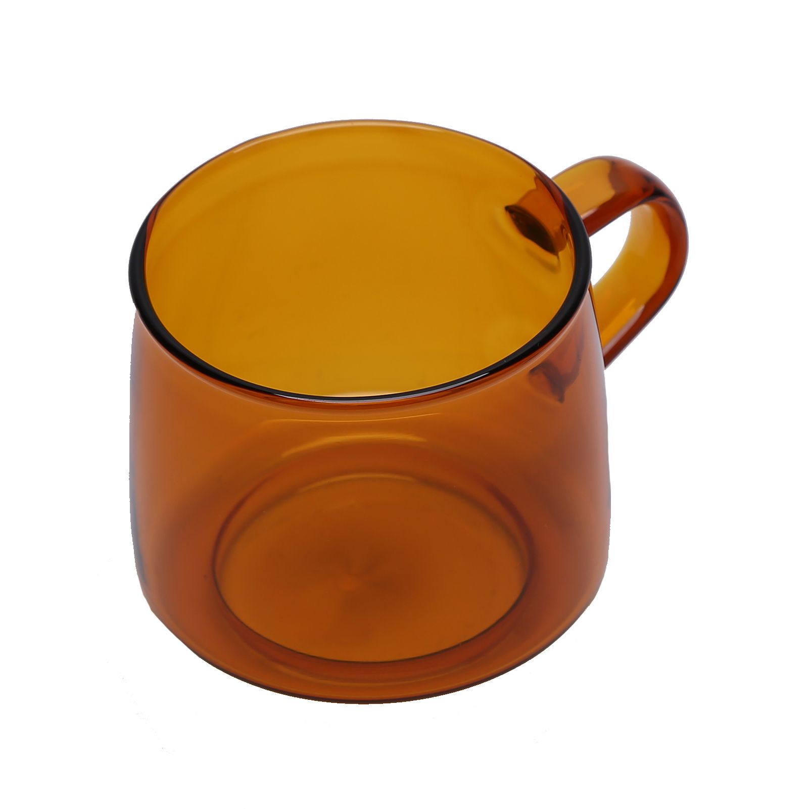 350ml Glass Coffee Cup Crystal Coffee Mug with Handle High Temperature view 9
