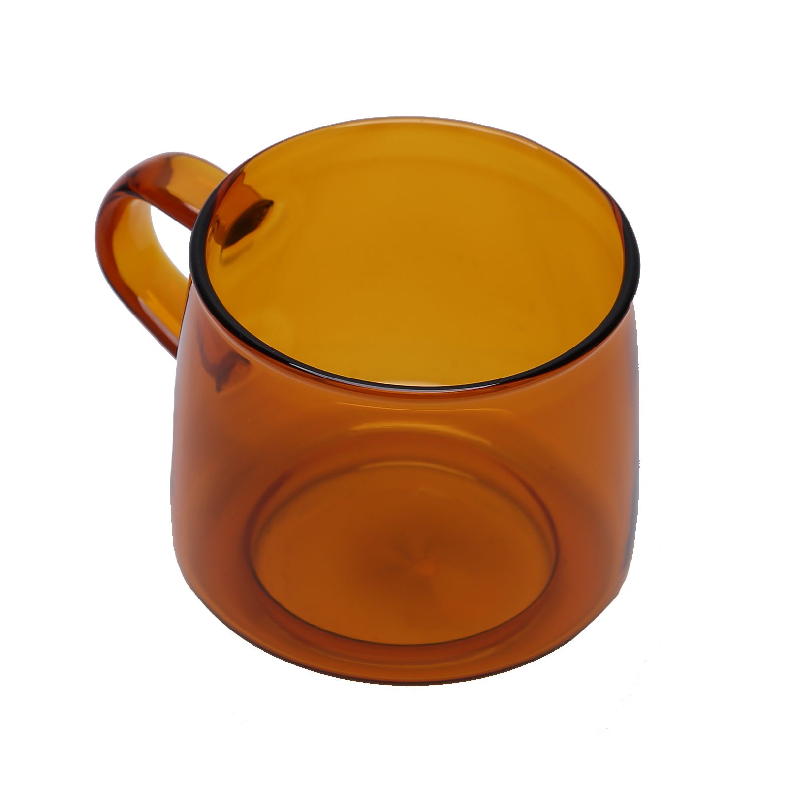 350ml Glass Coffee Cup Crystal Coffee Mug with Handle High Temperature view 10