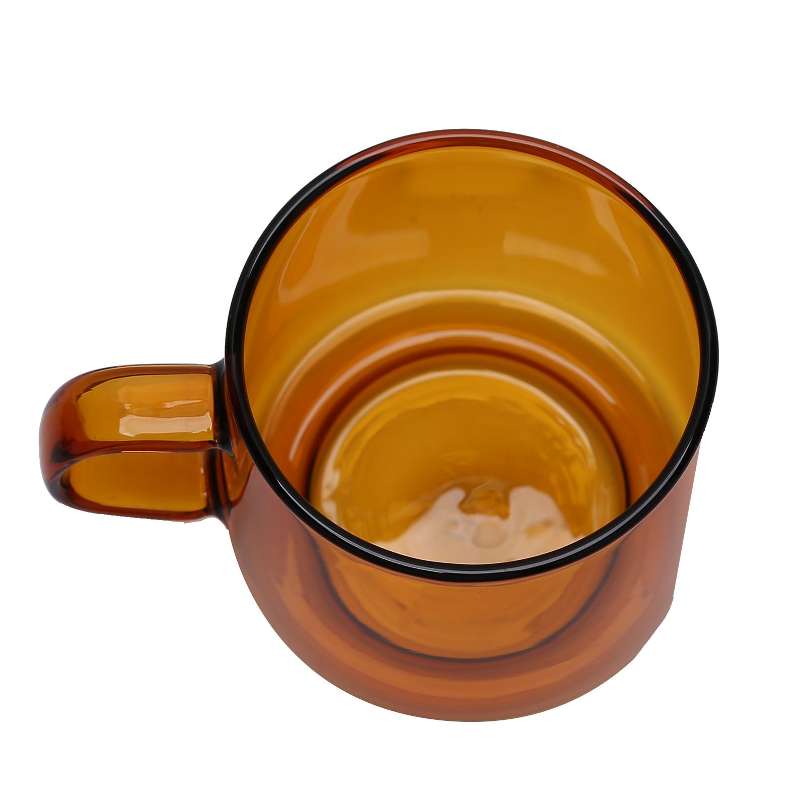 350ml Glass Coffee Cup Crystal Coffee Mug with Handle High Temperature view 15