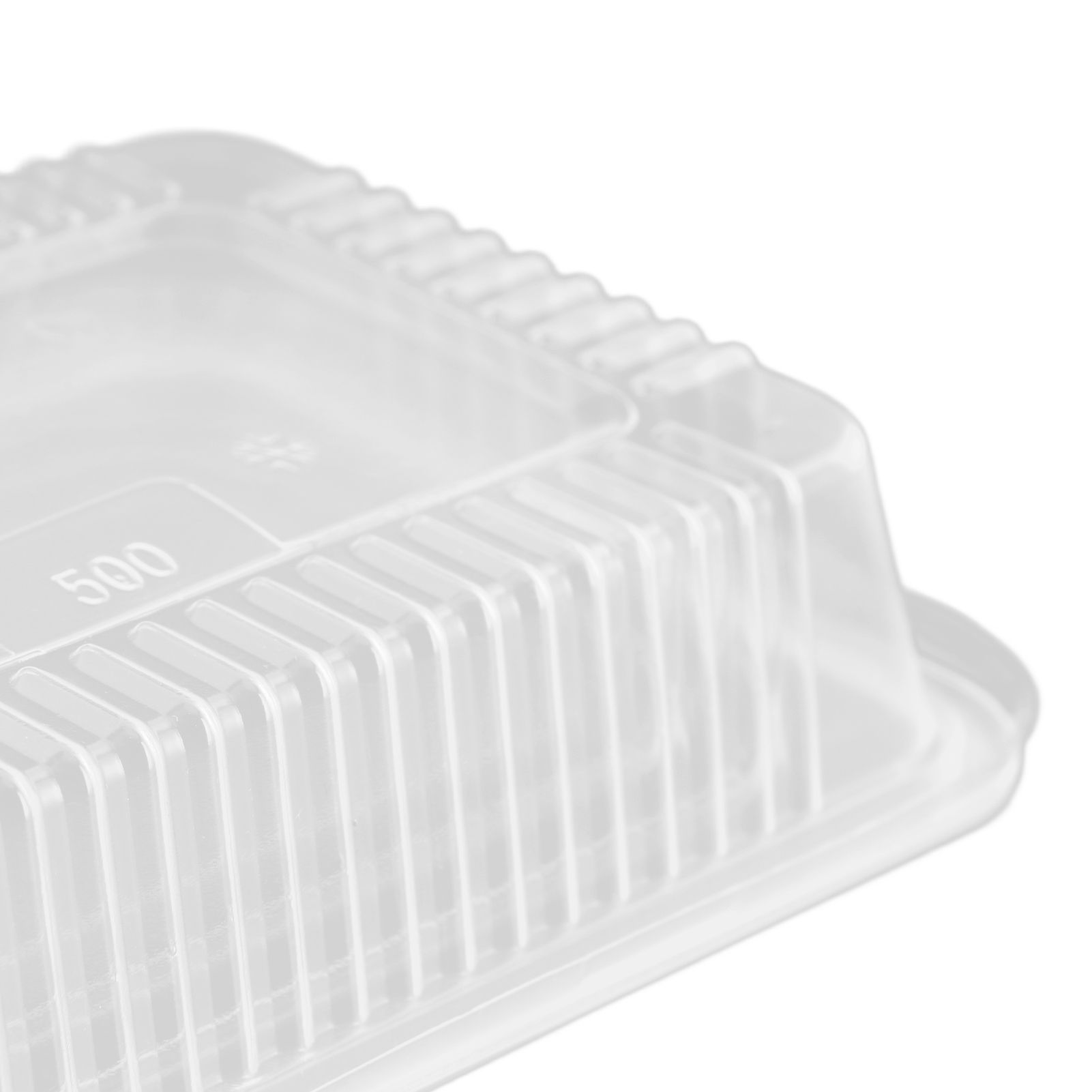 10PCS Disposable Lunch Box Microwavable Disposable Transparent Rectangular view 14