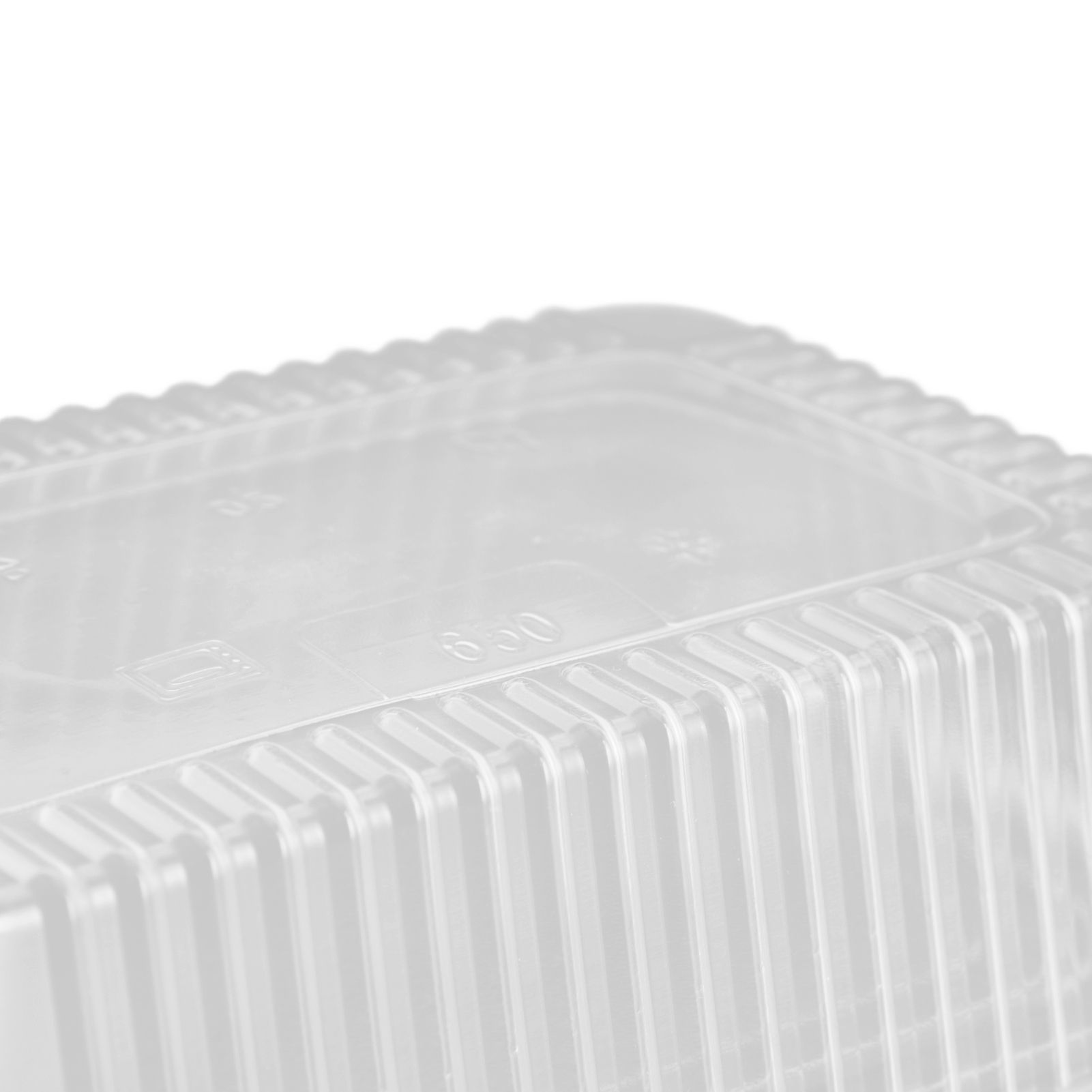 10PCS Disposable Lunch Box Microwavable Disposable Transparent Rectangular view 13