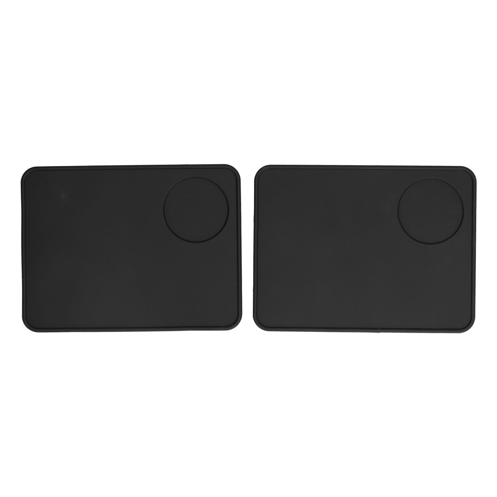 2 Pcs Coffee Tamper Mat Anti Slip Silicone Coffee Powder Tamping Pad for Home view 3