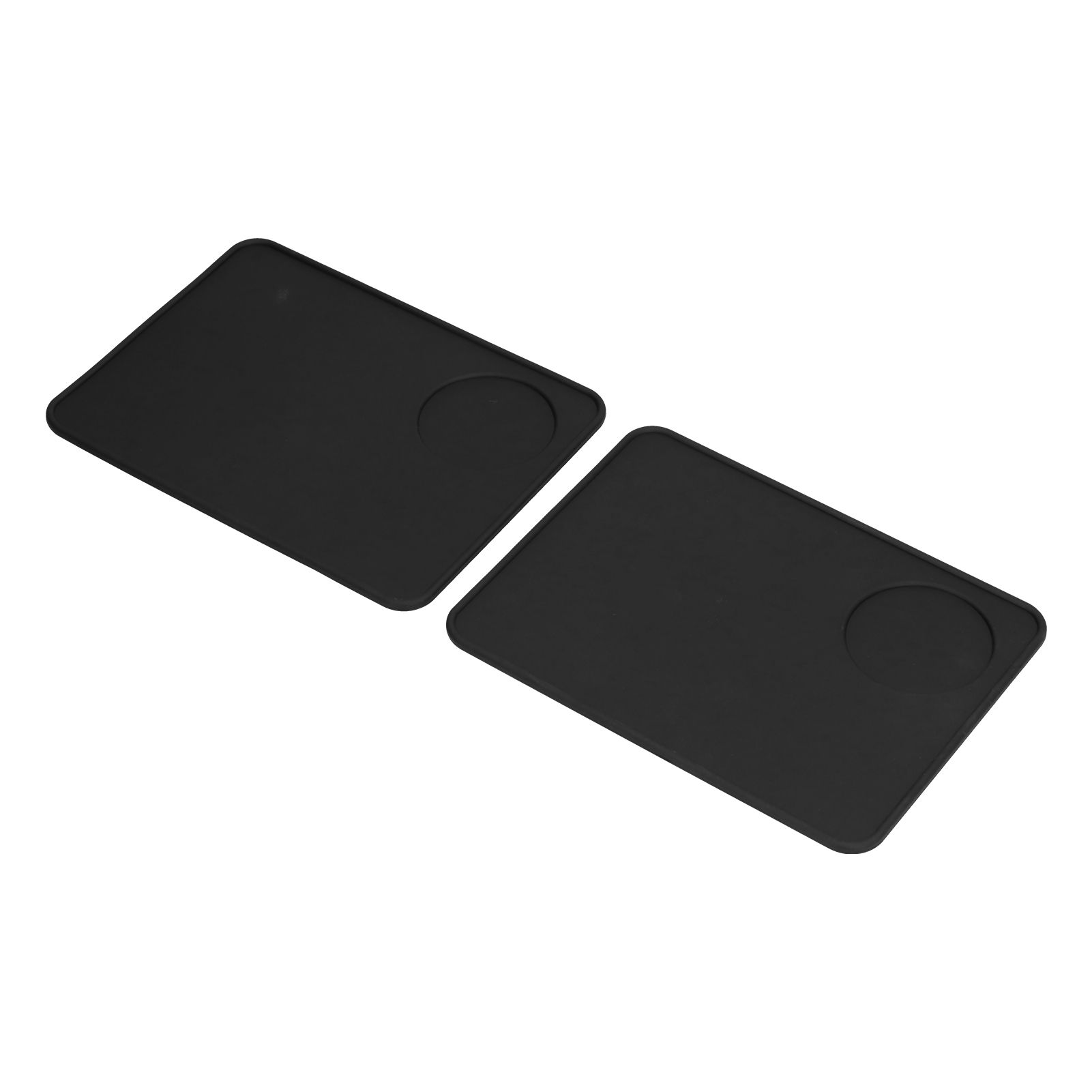 2 Pcs Coffee Tamper Mat Anti Slip Silicone Coffee Powder Tamping Pad for Home view 7