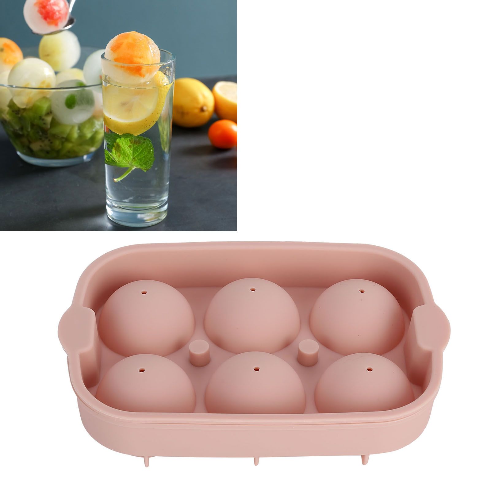 Silicone DIY Ice Cubes Mold Ice Ball Maker Mould Tray for Home Bar Party view 12