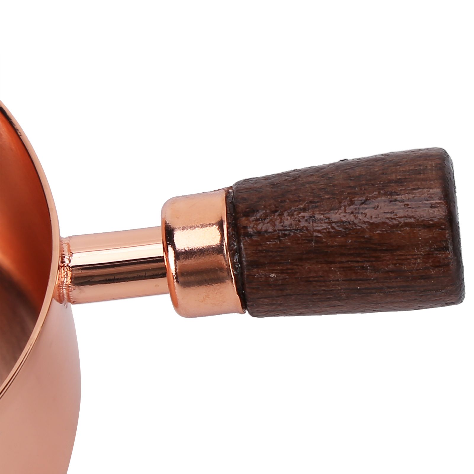 Sauce Pan Wooden Handle Rose Gold Stainless Steel Sauce Pot for Cooking view 13