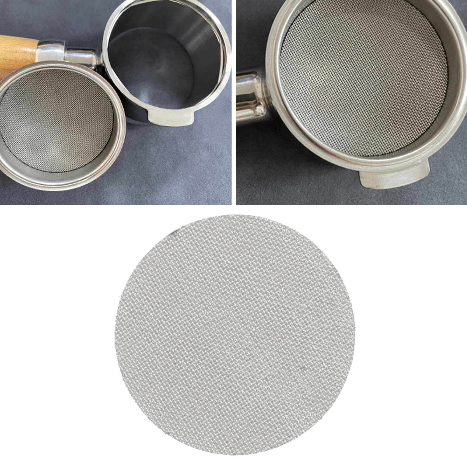 Stainless Steel Coffee Filter Plate Replacement Filter Mesh Screen for Coffee view 11