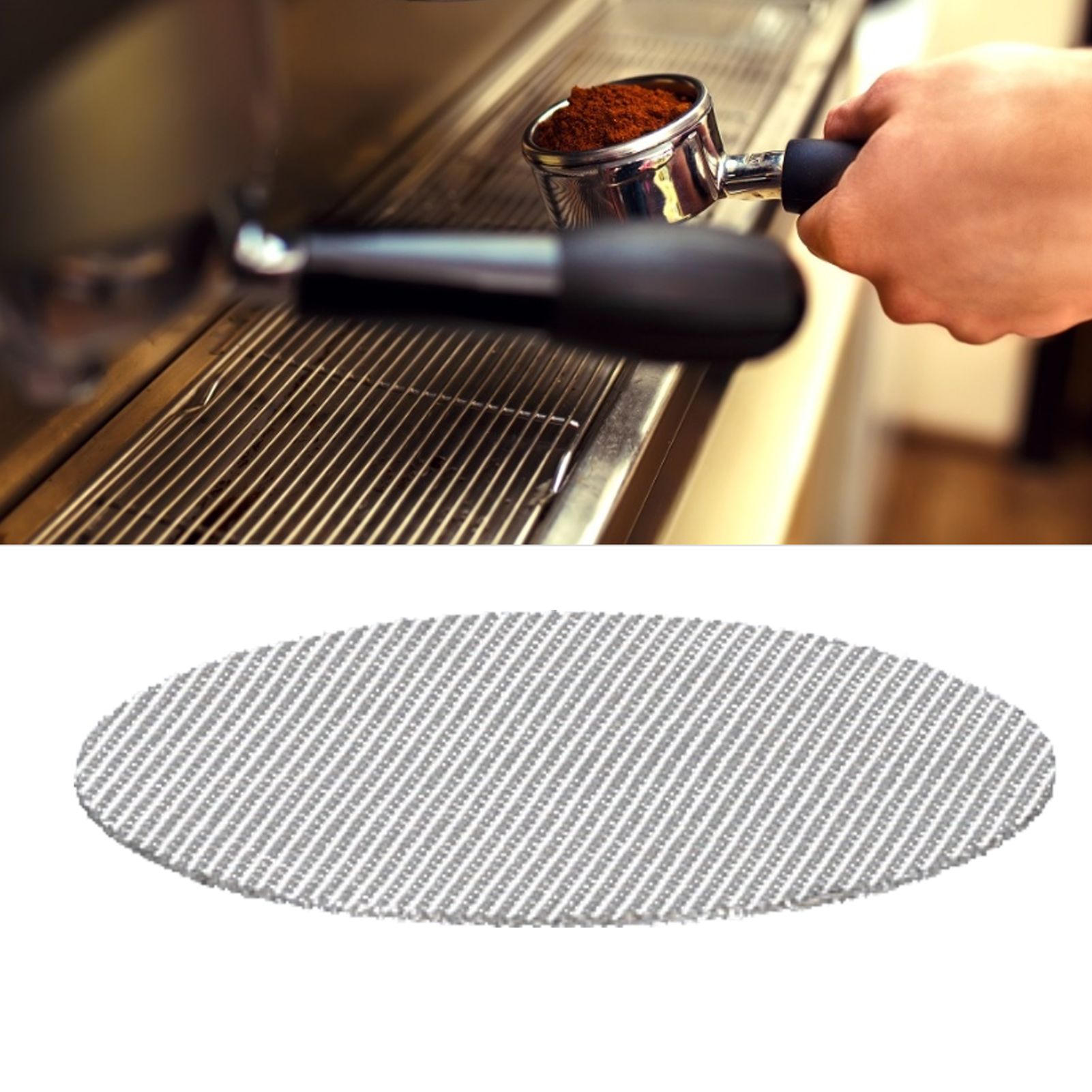 Stainless Steel Coffee Filter Plate Replacement Filter Mesh Screen for Coffee view 12
