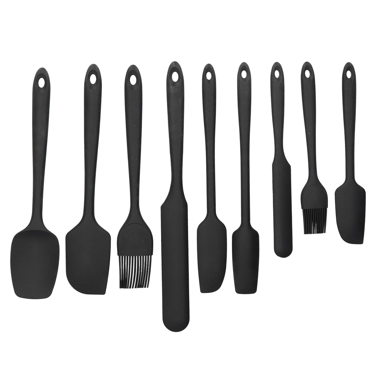 9Pcs Mini Spatula Set Flexible Hand Held Jam Cake Cream Cooking Brush for view 10