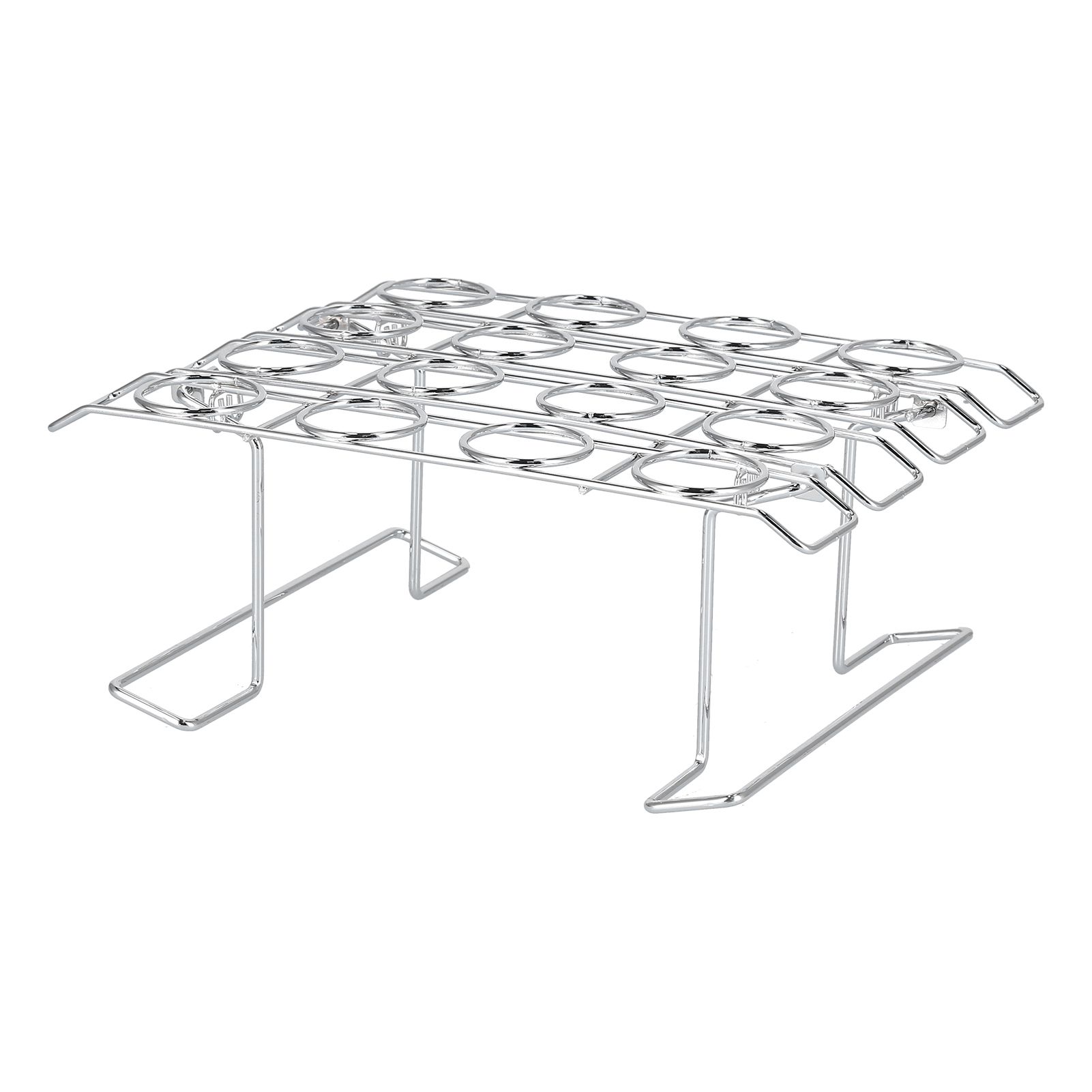 Foldable Cupcake Cone Rack 16 Holes Ice Cream Display Stand Storage Shelf for