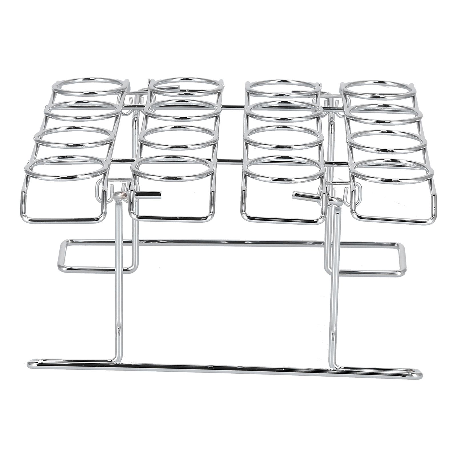 Foldable Cupcake Cone Rack 16 Holes Ice Cream Display Stand Storage Shelf for view 2