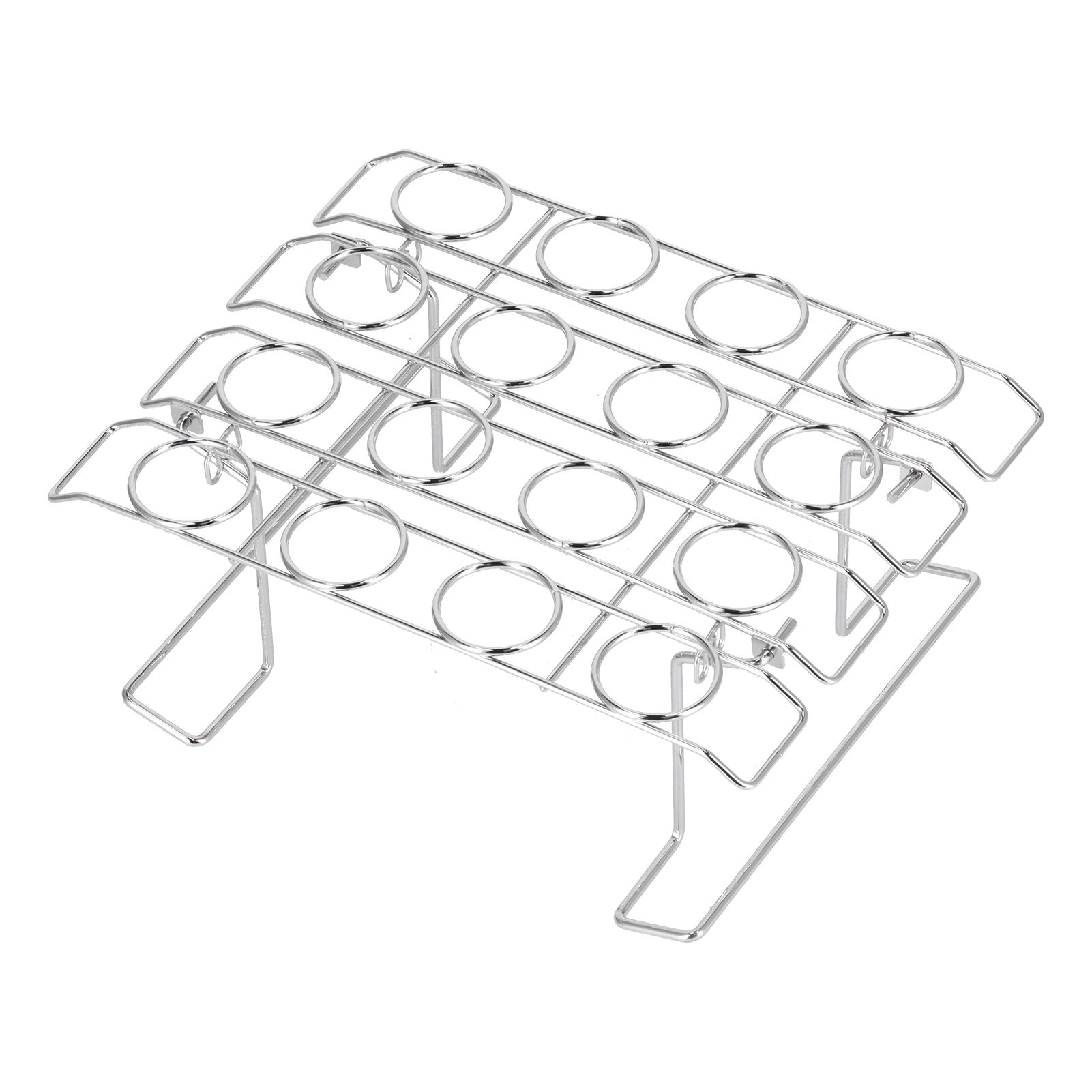 Foldable Cupcake Cone Rack 16 Holes Ice Cream Display Stand Storage Shelf for view 4