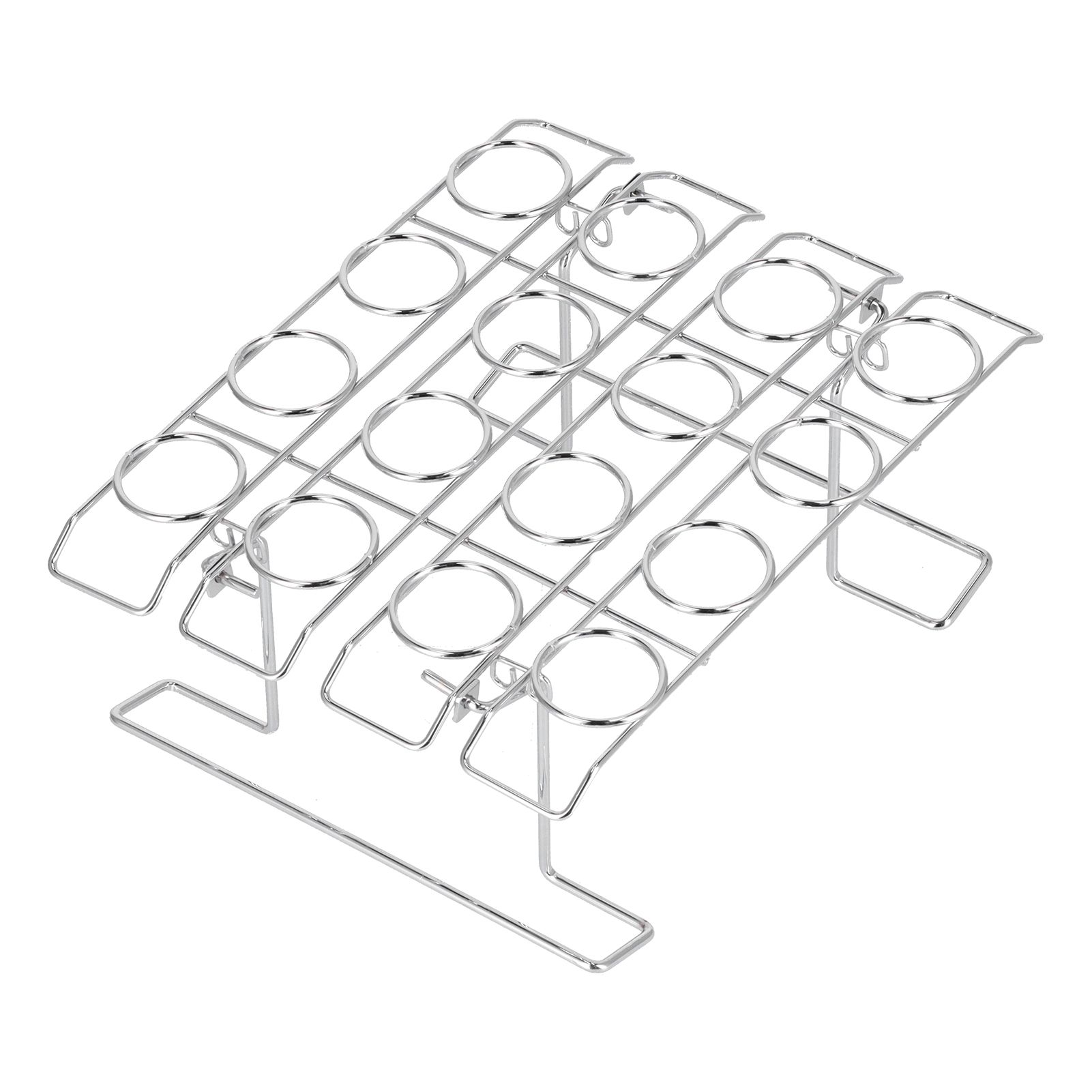 Foldable Cupcake Cone Rack 16 Holes Ice Cream Display Stand Storage Shelf for view 5