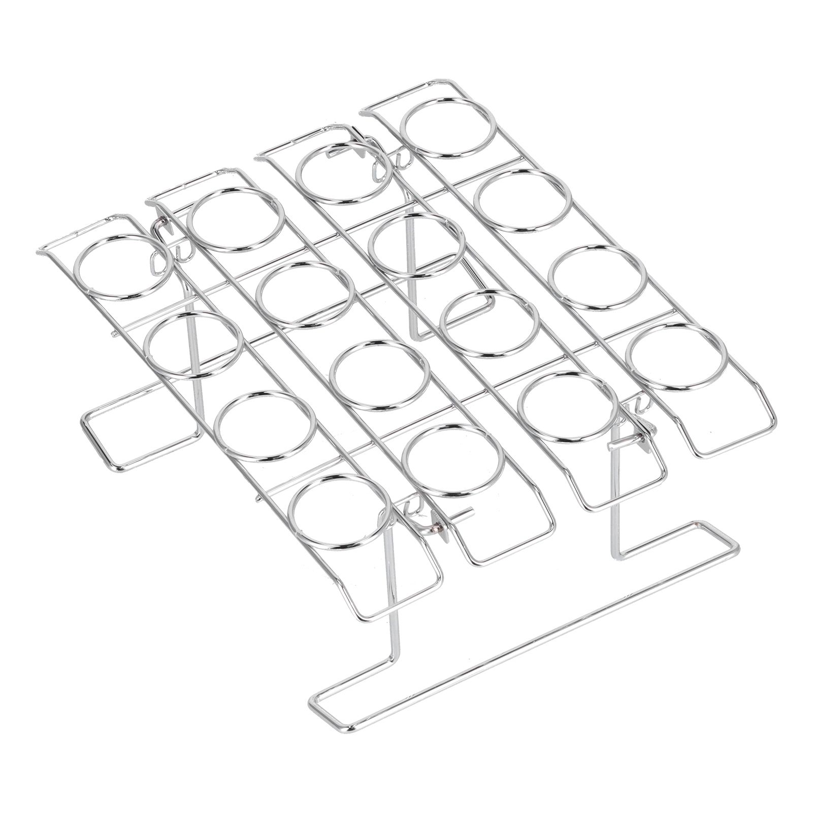 Foldable Cupcake Cone Rack 16 Holes Ice Cream Display Stand Storage Shelf for view 8