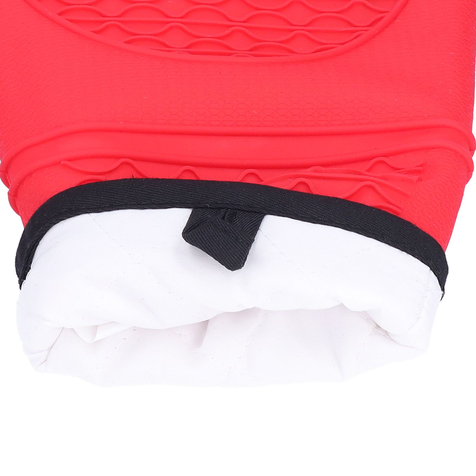 Silicone Oven Mitts with Cotton Heat Insulated Anti Scalding Baking Gloves for view 13