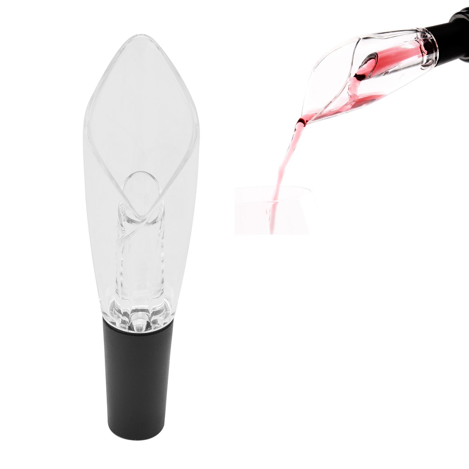 2in 1 Wine Aerator Pourer Red Wine Aerating Pourer Decanter Spout for Home view 11