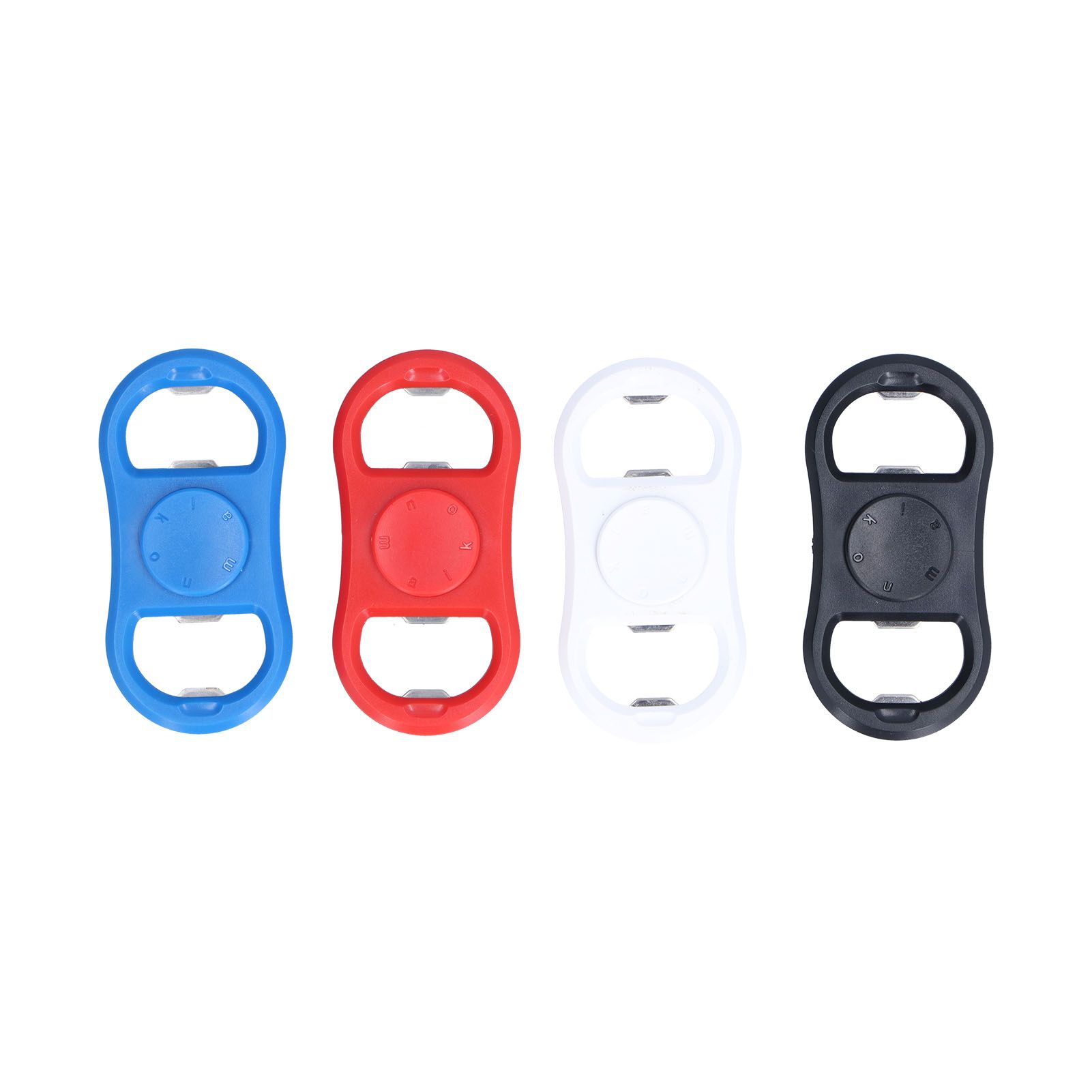 4Pcs Portable Manual Double Head Beer Bottle Opener Hand Decompression Toy — image 1