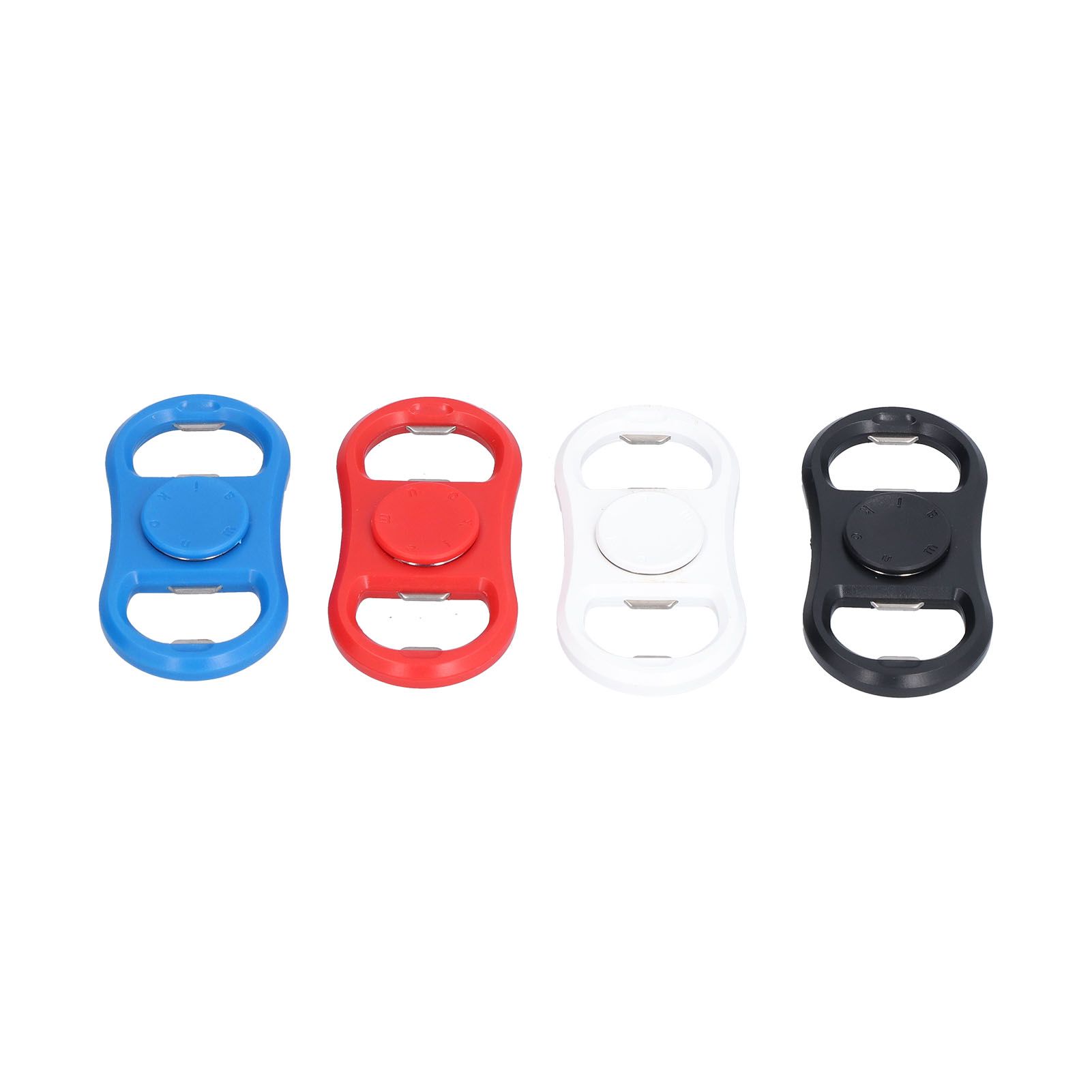 4Pcs Portable Manual Double Head Beer Bottle Opener Hand Decompression Toy view 2