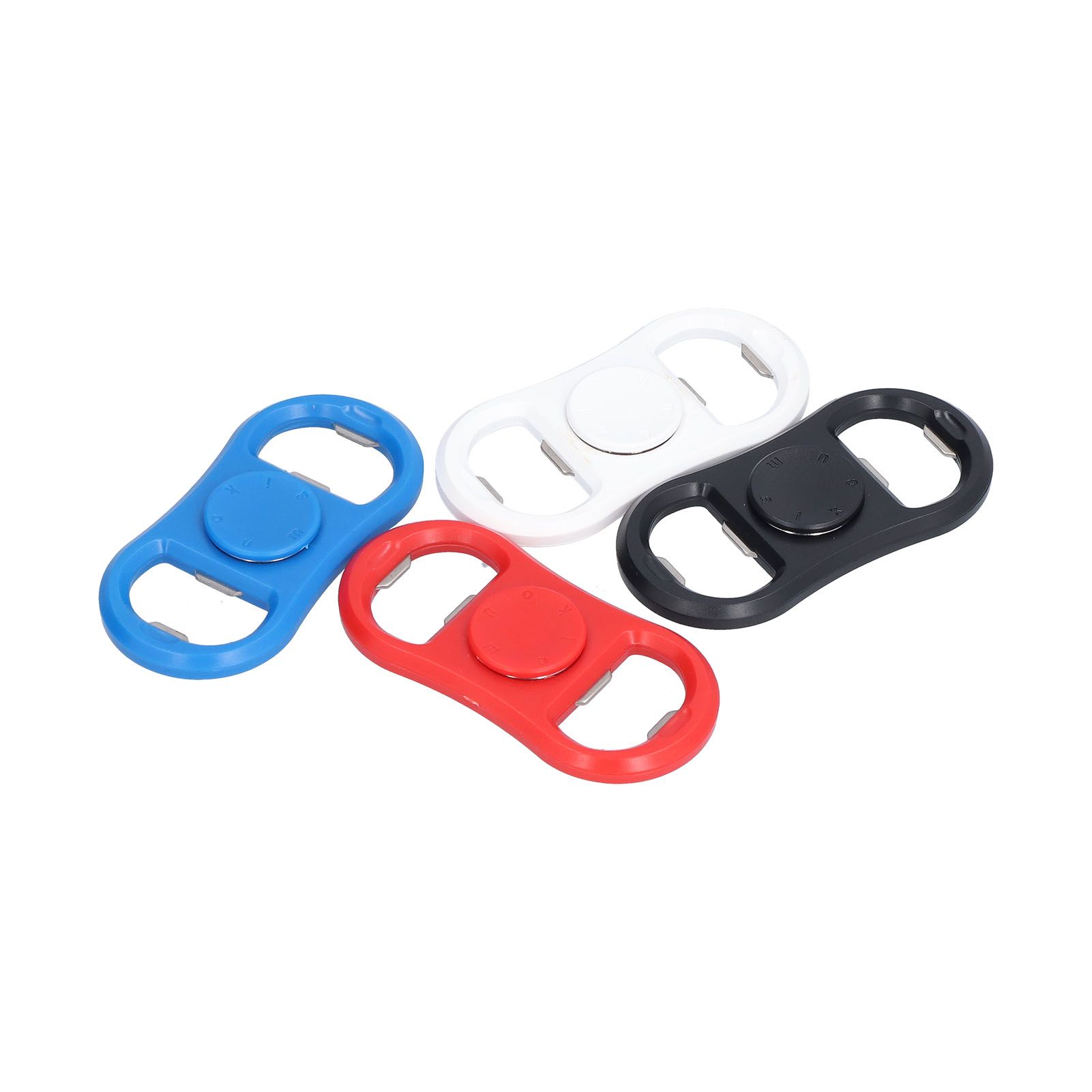 4Pcs Portable Manual Double Head Beer Bottle Opener Hand Decompression Toy view 5