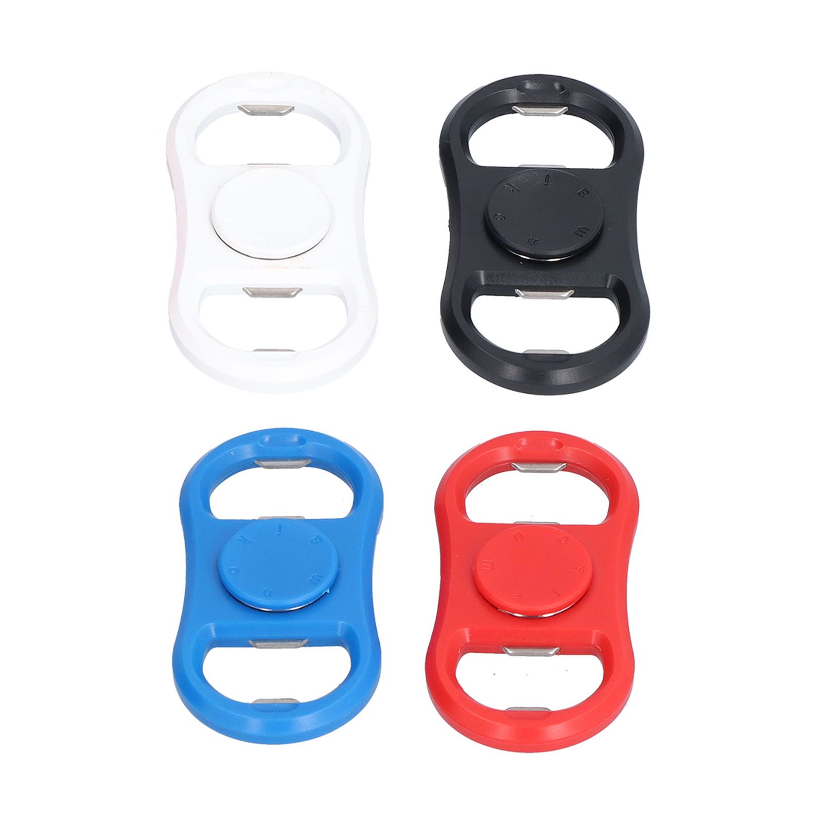 4Pcs Portable Manual Double Head Beer Bottle Opener Hand Decompression Toy view 7