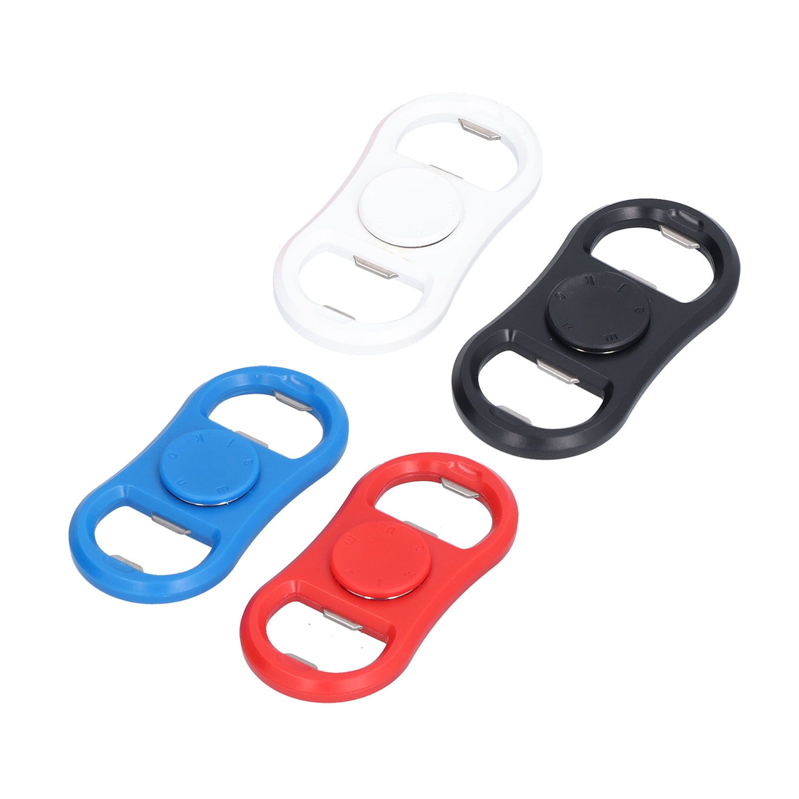 4Pcs Portable Manual Double Head Beer Bottle Opener Hand Decompression Toy view 8