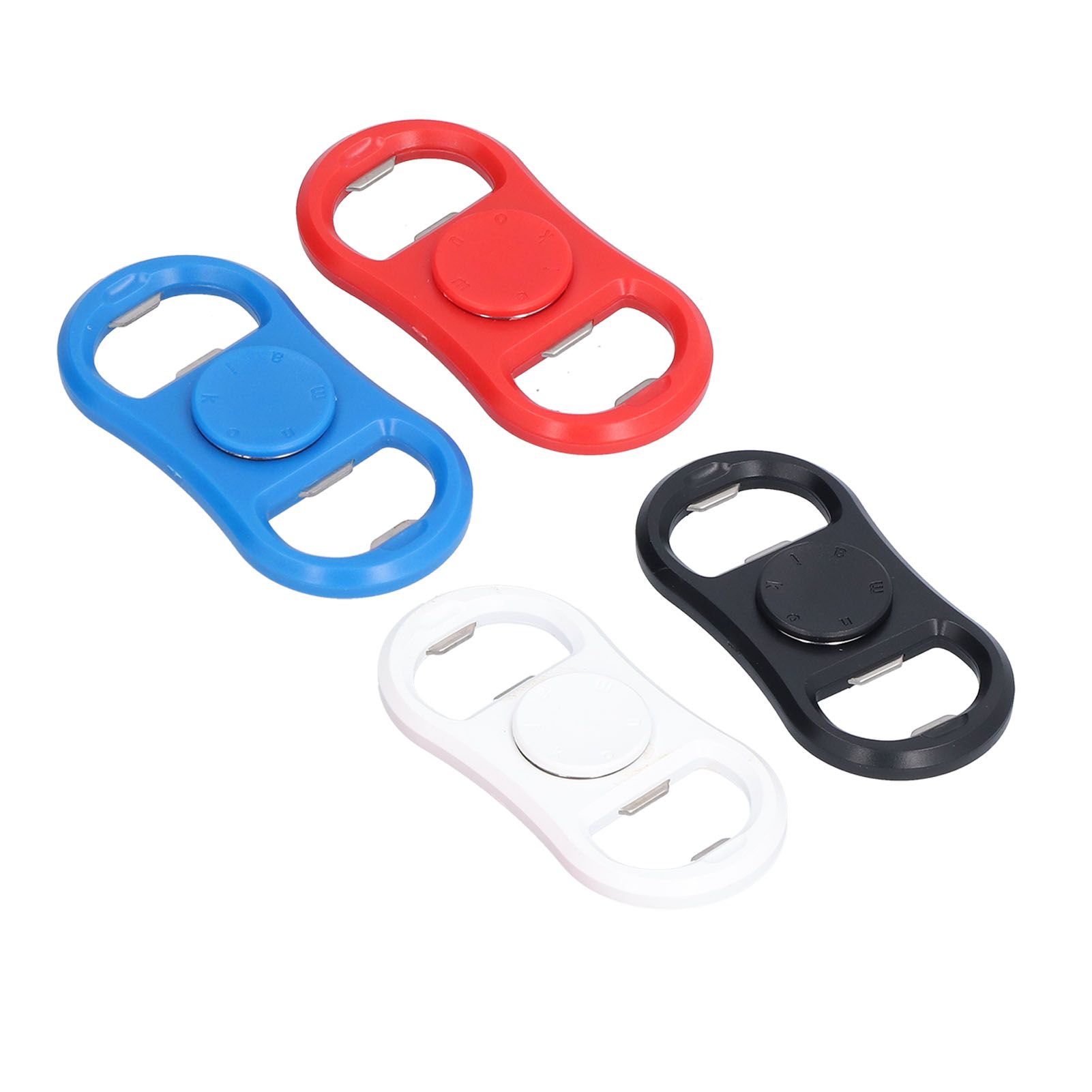 4Pcs Portable Manual Double Head Beer Bottle Opener Hand Decompression Toy view 9