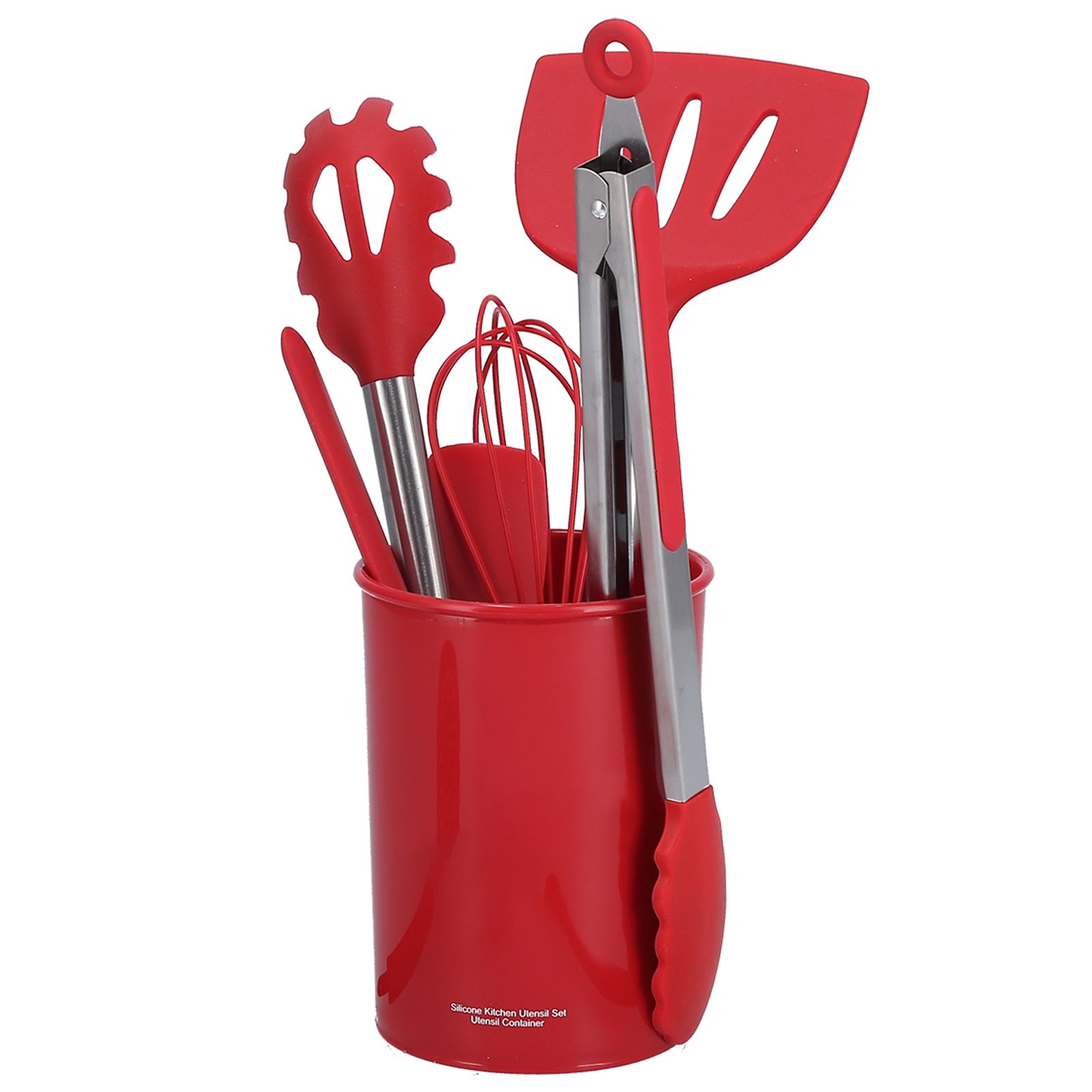 15PCS/Set Silicone Cooking Utensil Set with Stainless Steel Handle Kitchen view 5