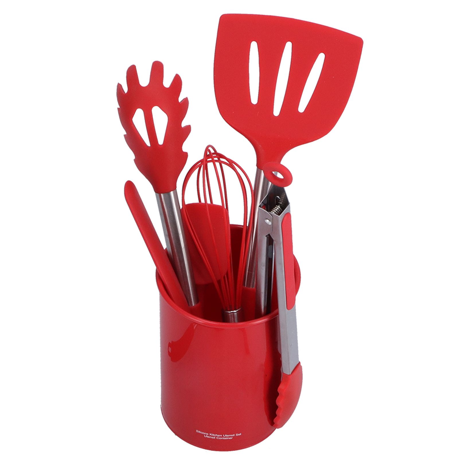 15PCS/Set Silicone Cooking Utensil Set with Stainless Steel Handle Kitchen view 7