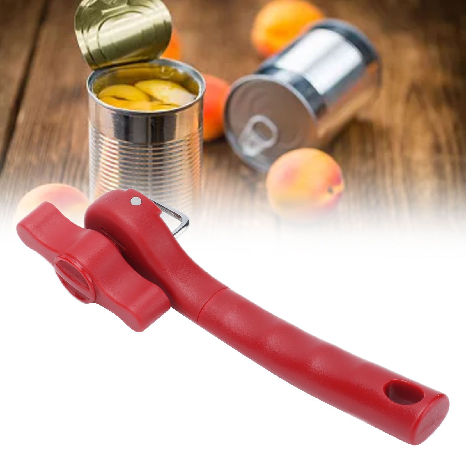Manual Can Opener Stainless Steel Single Handle Side Open Safety Can Opener view 11