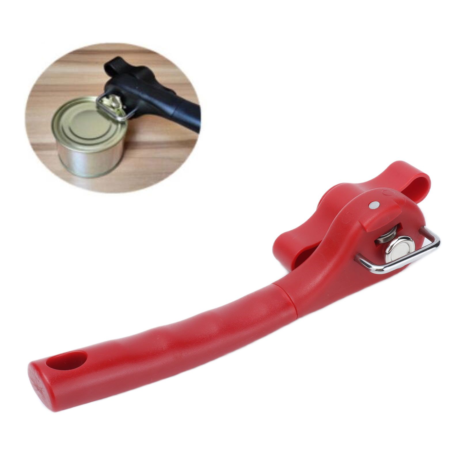 Manual Can Opener Stainless Steel Single Handle Side Open Safety Can Opener view 12