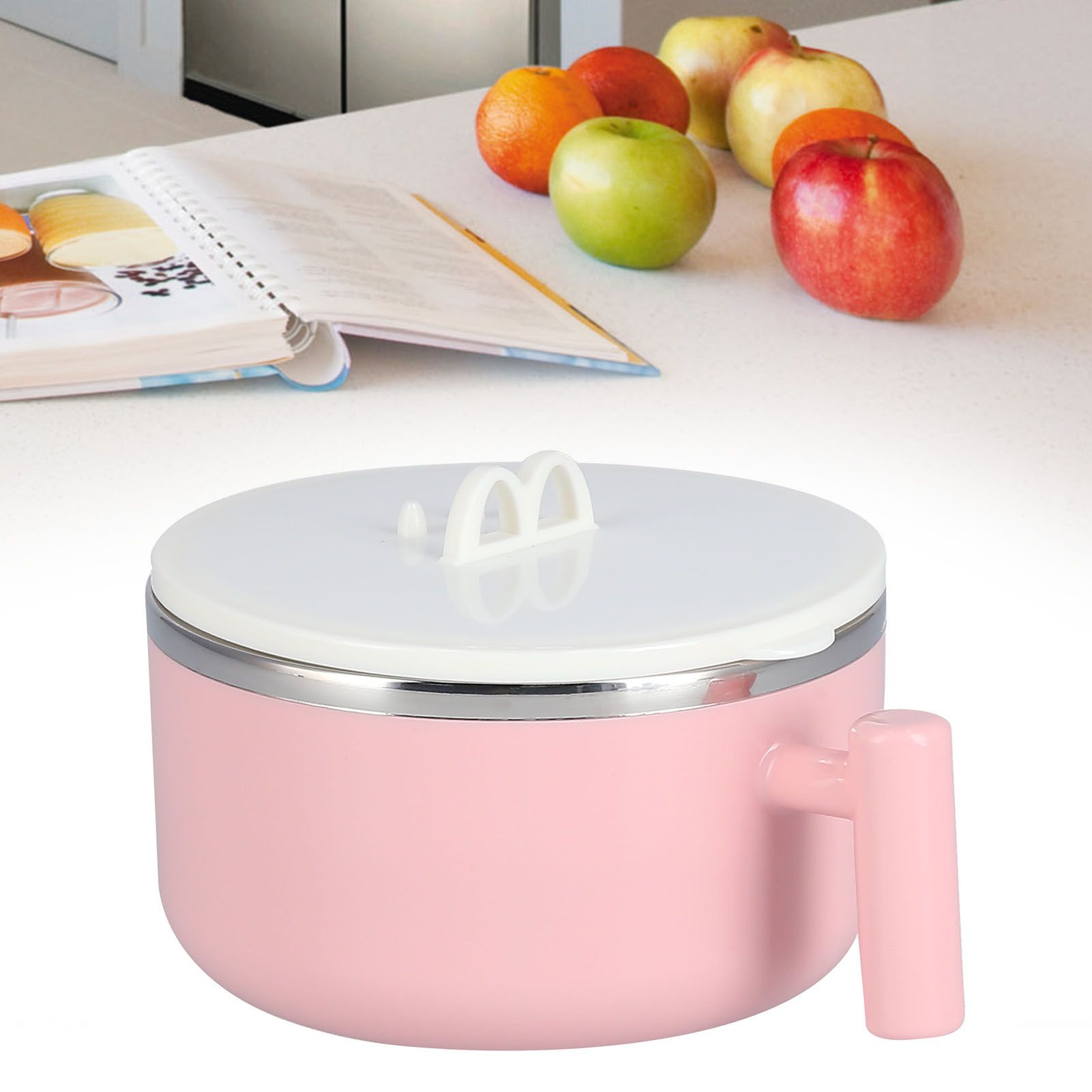 Stainless Steel Noodle Bowl Set Food Storage Container Portable Soup Snack view 12