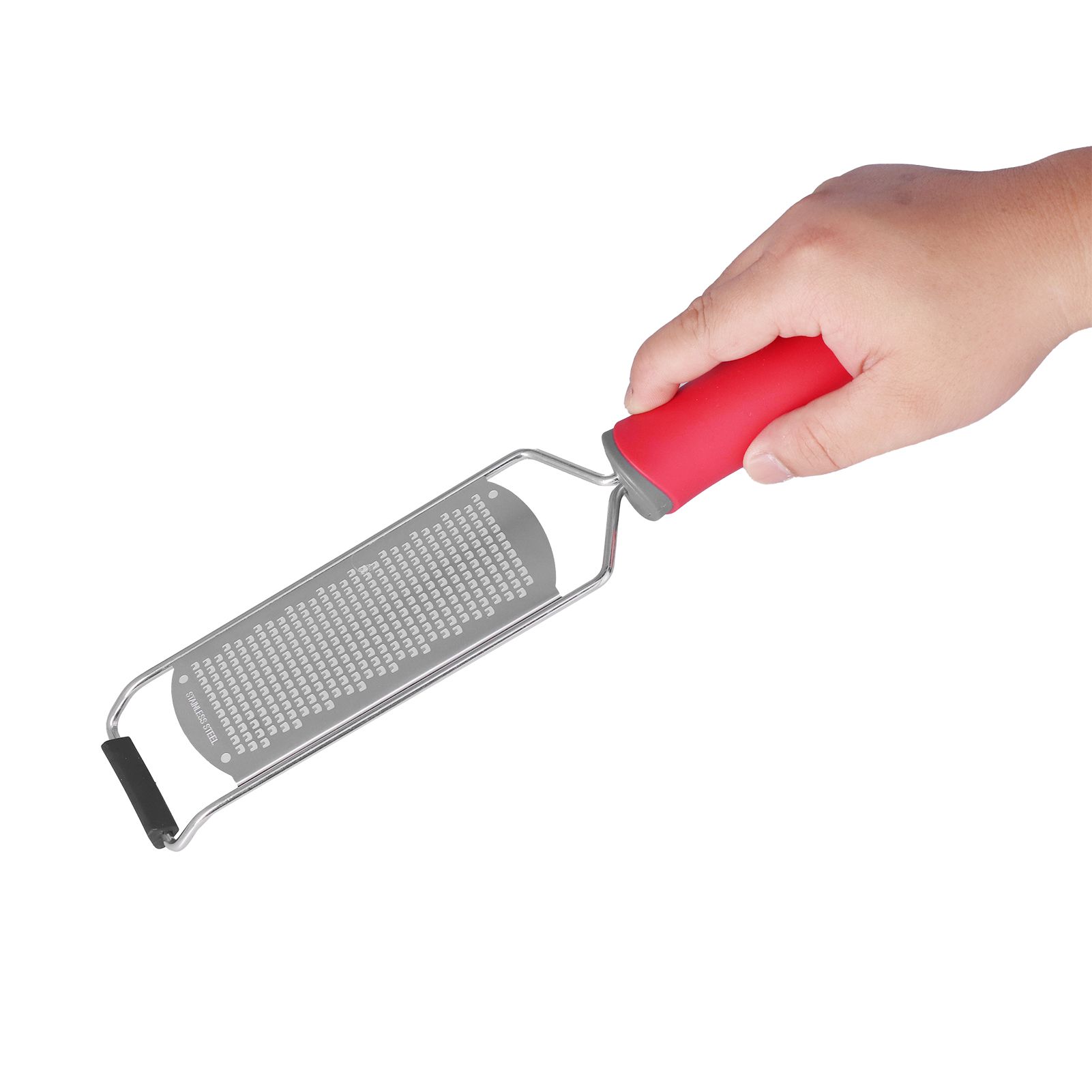 Stainless Steel Cheese Grater Multifucntional Lemon Chocolate Zester with Non view 15